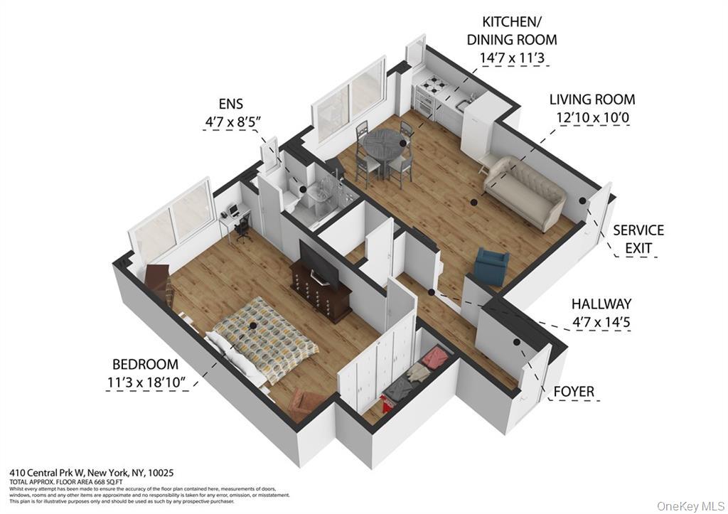 410 Central Park West # 3C, New York (Manhattan), NY 10025