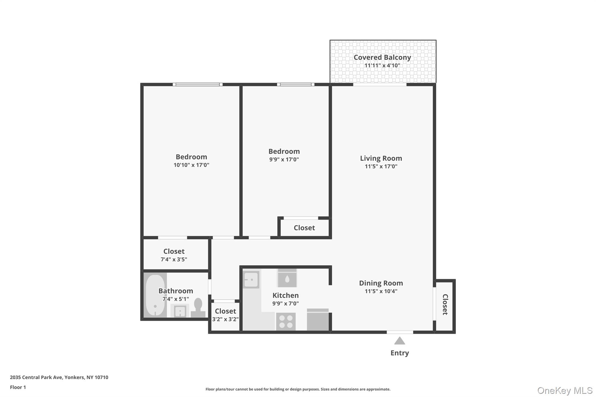 2035 Central Park Avenue # 1K, Yonkers, NY 10710