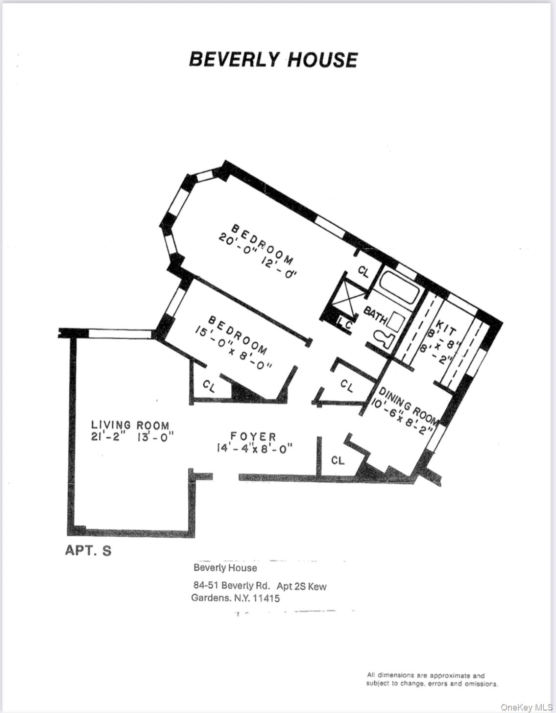 84-51 Beverly Road # 2-S, Kew Gardens, NY 11415