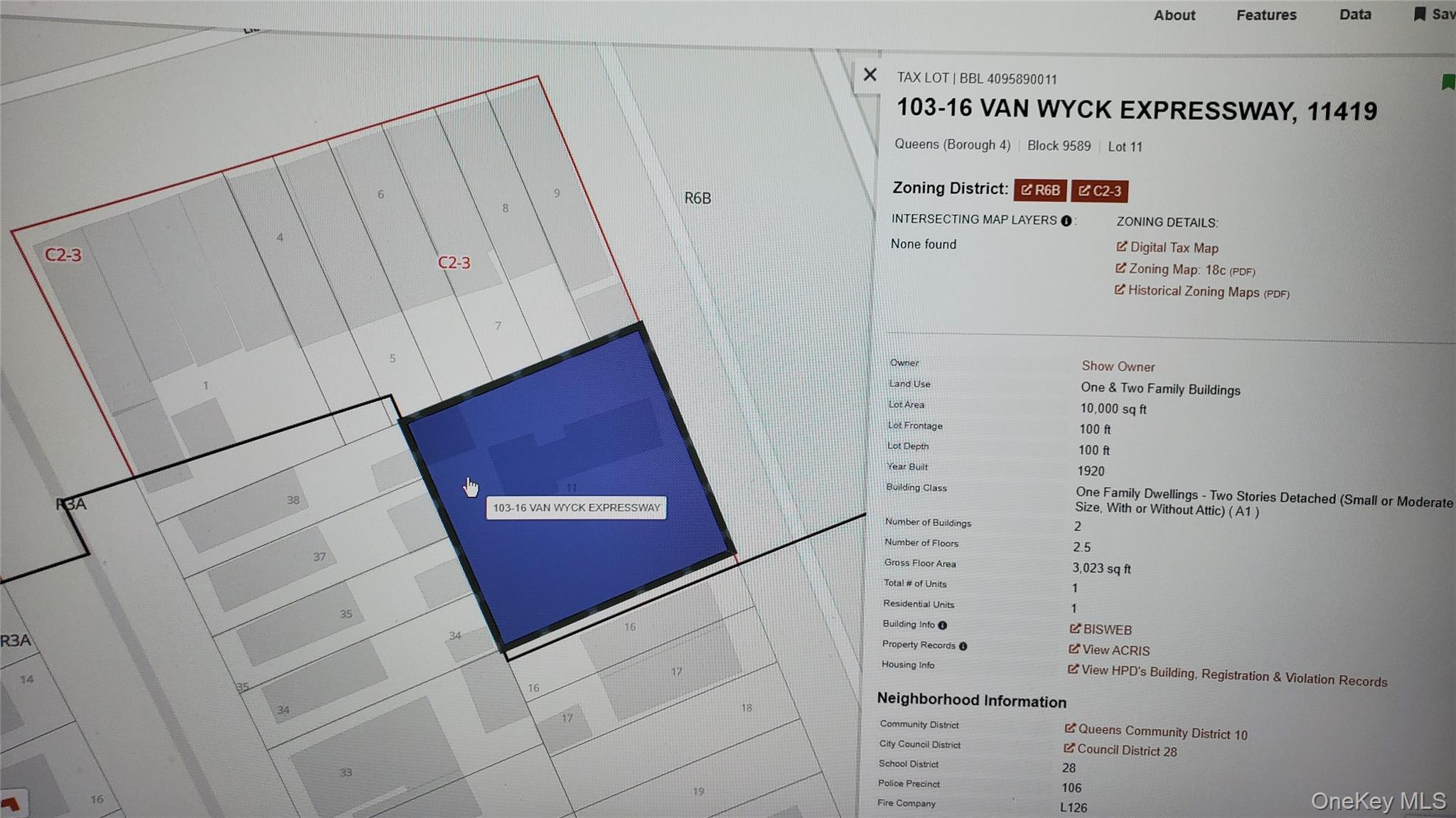 103-16 Van Wyck Expressway, Richmond Hill S., NY 11419