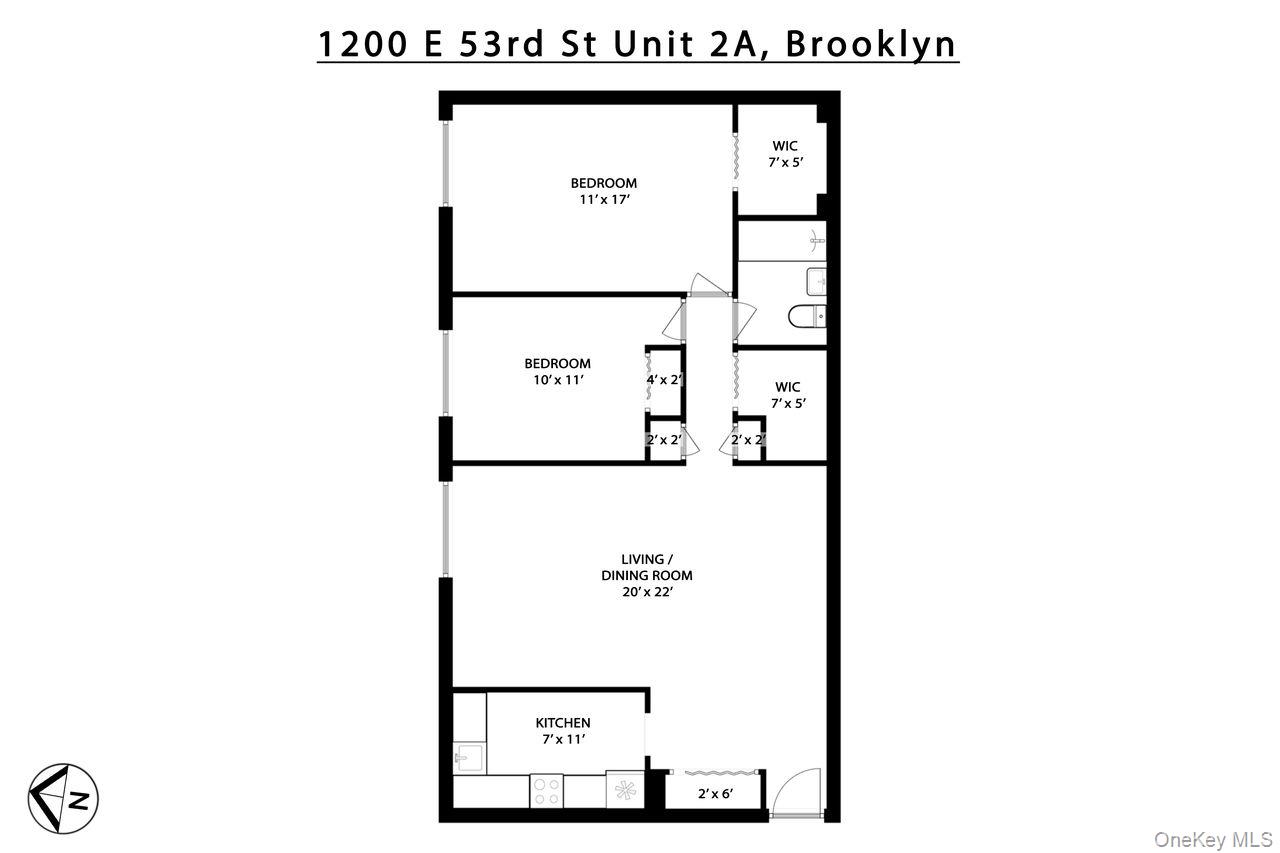 1200 E 53rd Street # 2A, Brooklyn, NY 11234