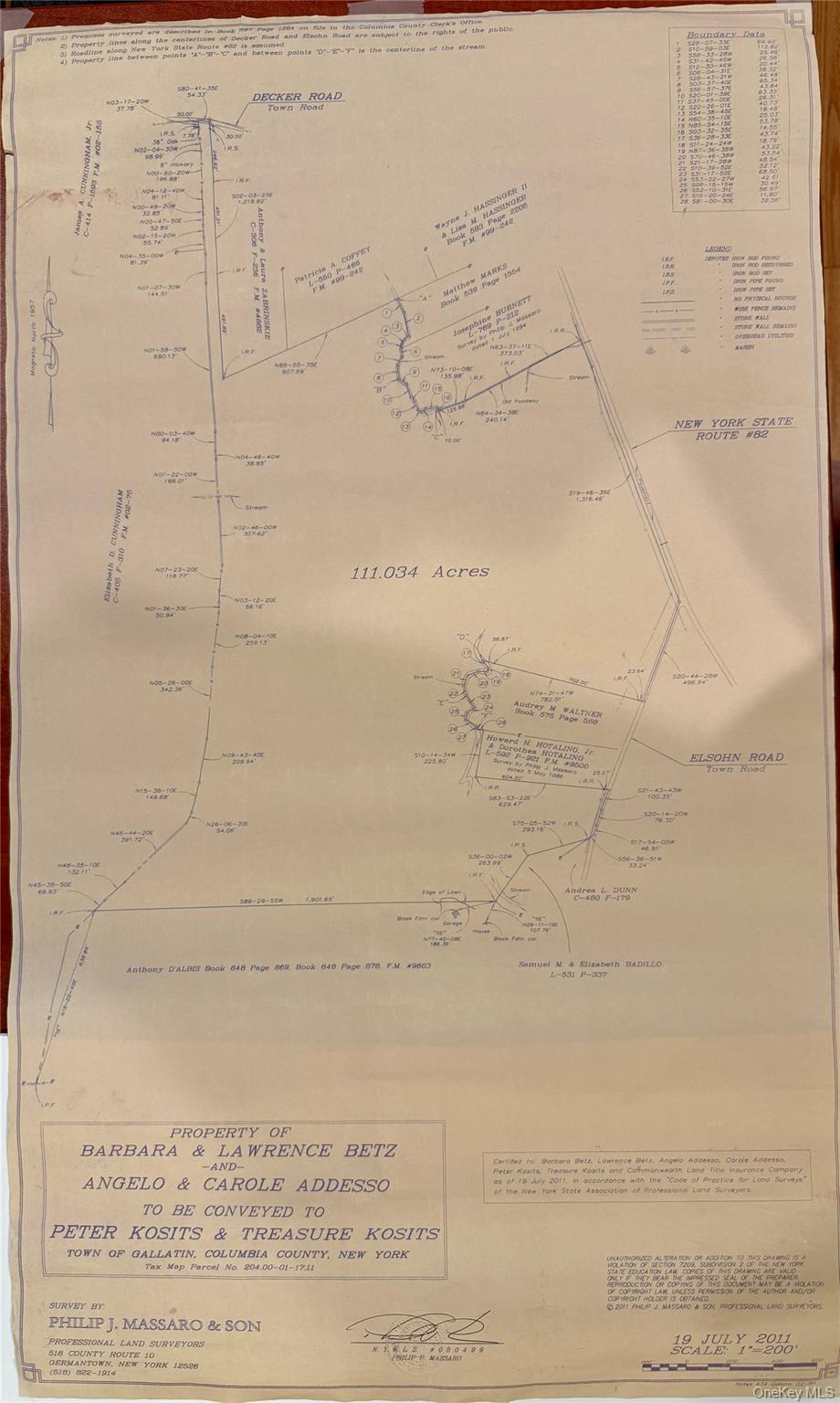 Decker Rd and Route 82, Ancram, NY