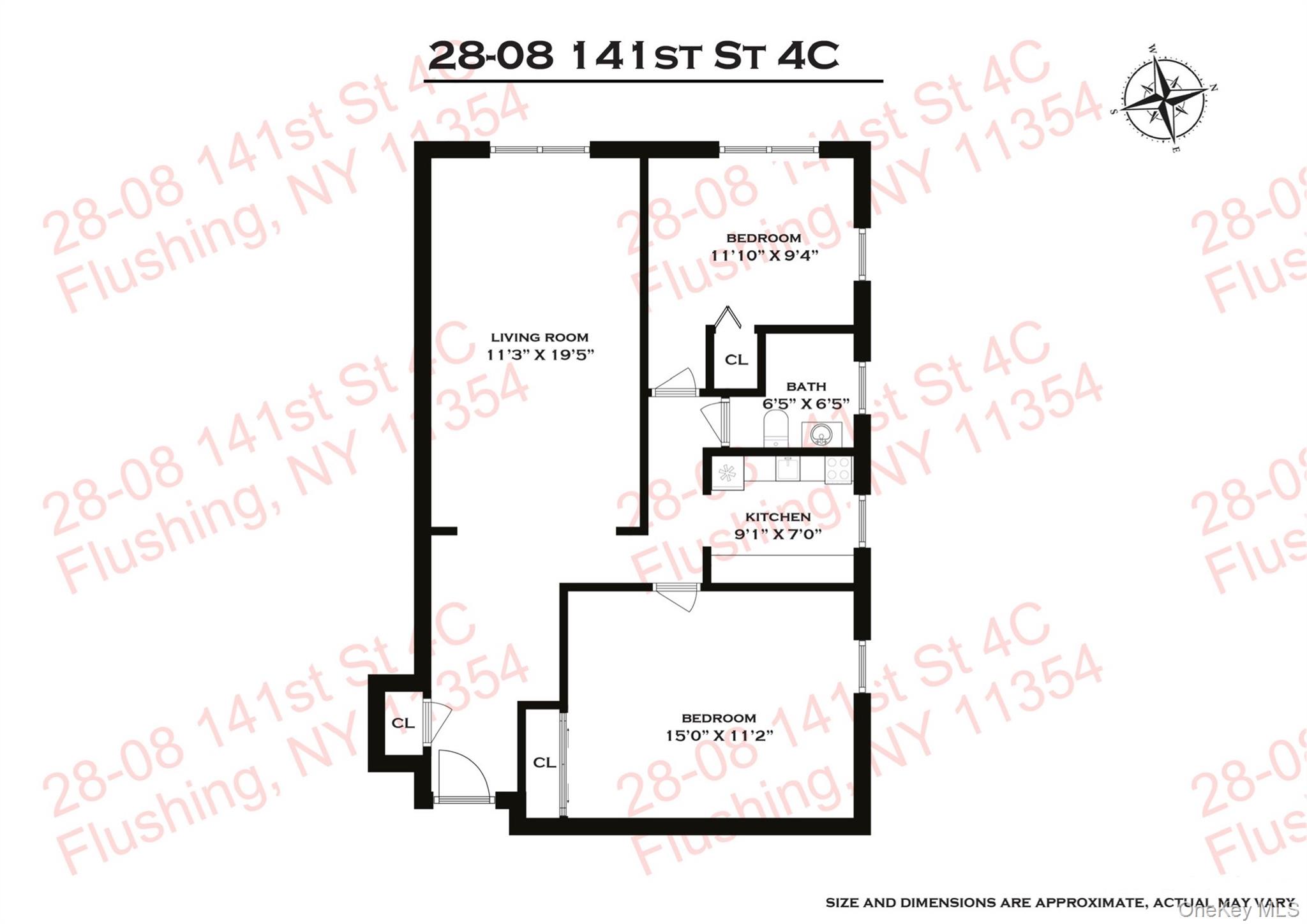 28-08 141st Street # 4C, Flushing, NY 11354