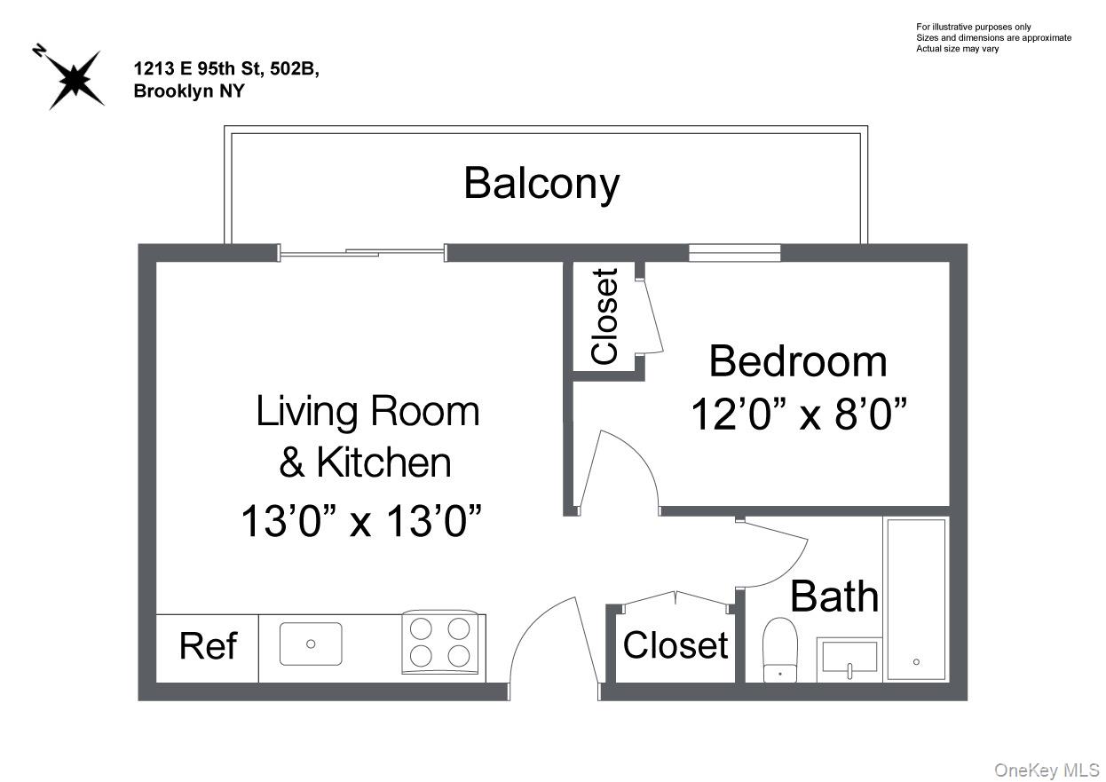 1213 E 95th Street # 502B, Brooklyn, NY 11236