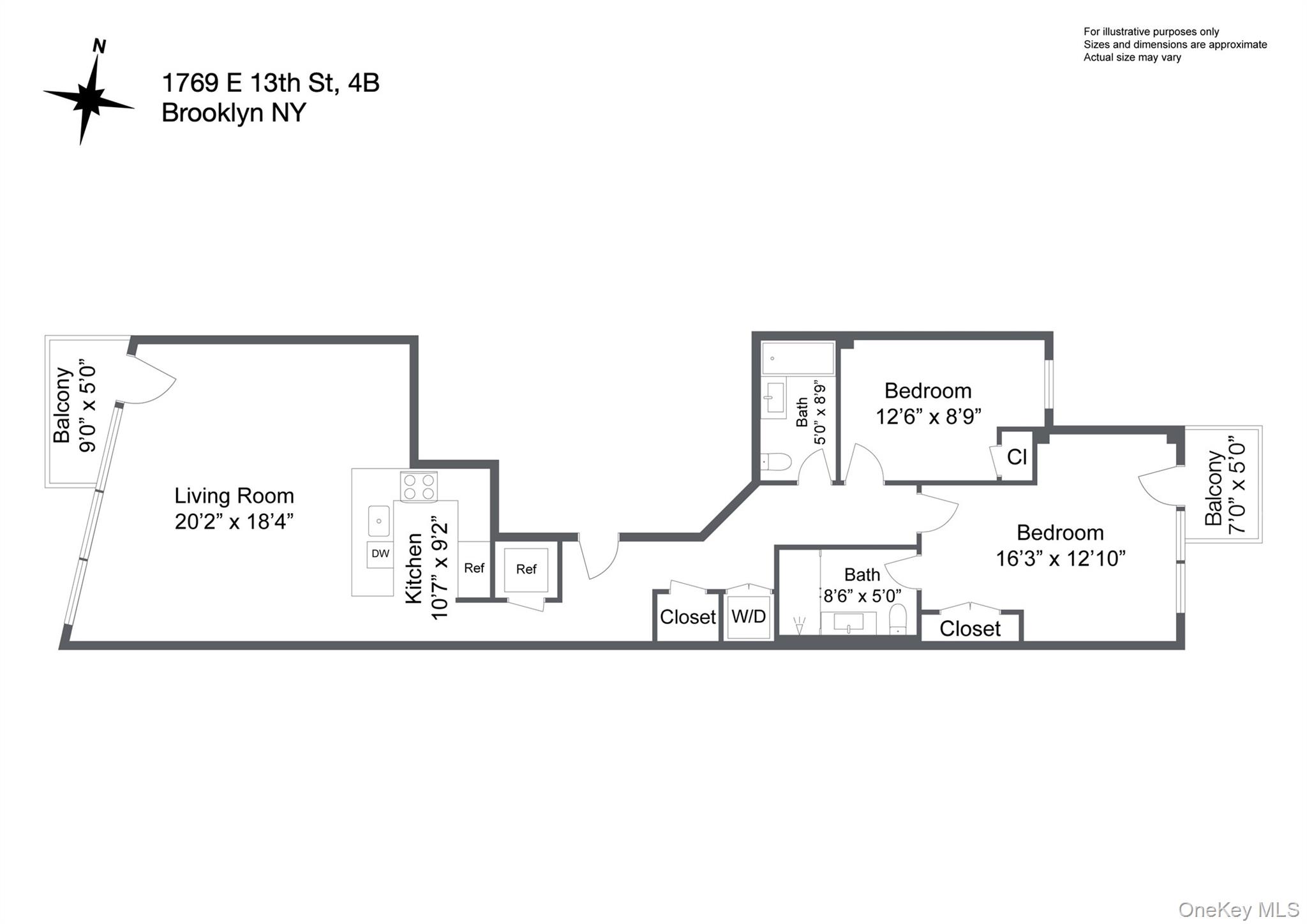 1769 E 13th Street # 4B, Brooklyn, NY 11229