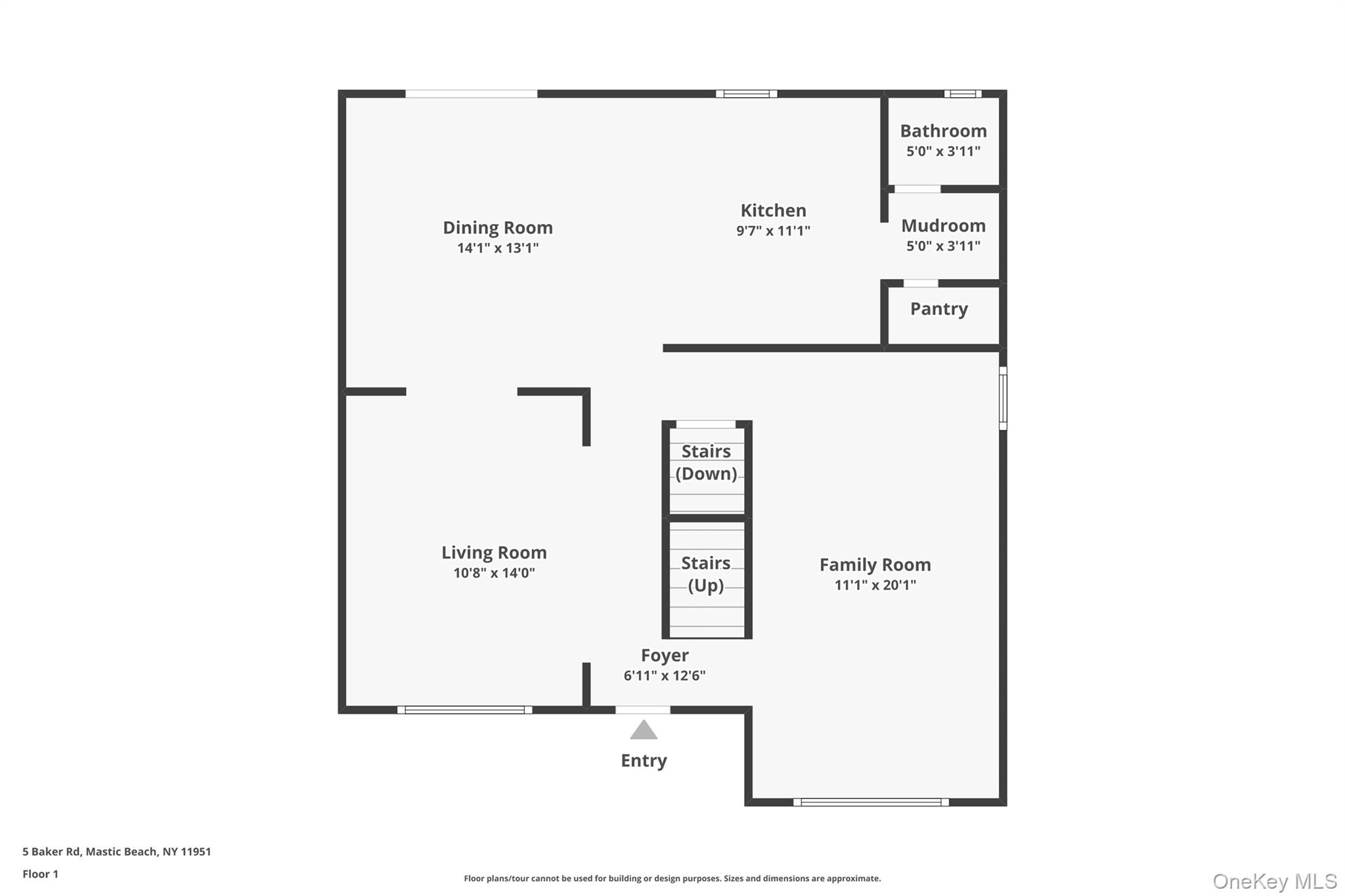 5 Baker Road, Mastic Beach, NY 11951