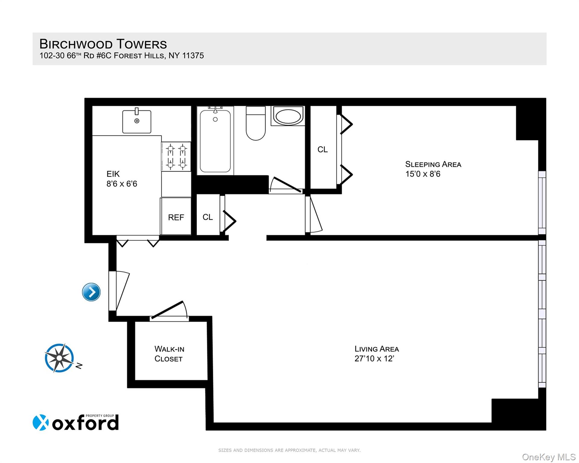 102-30 66th Road # #6C, Forest Hills, NY 11375