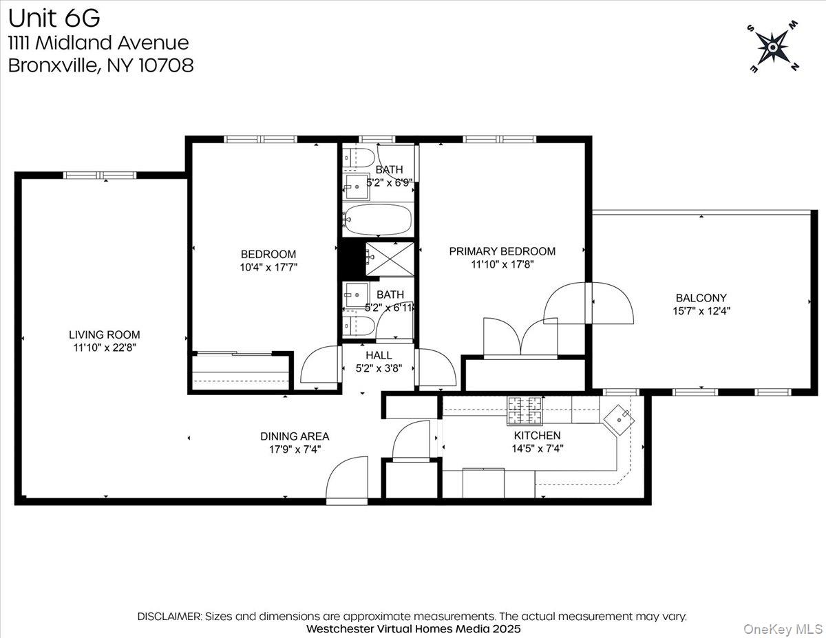 1111 Midland Avenue # 6G, Bronxville, NY 10708