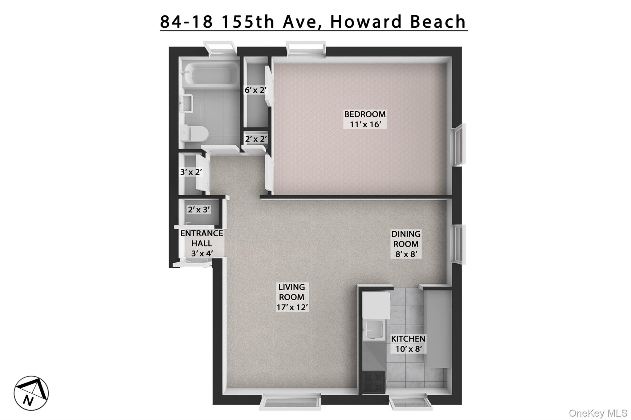 84-18 155th Avenue # 1R, Howard Beach, NY 11414