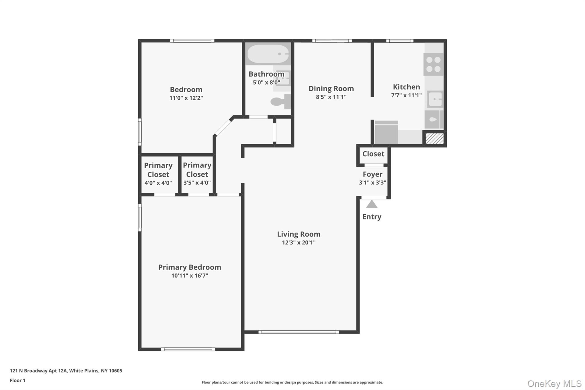 121 N Broadway # 12A, White Plains, NY 10603