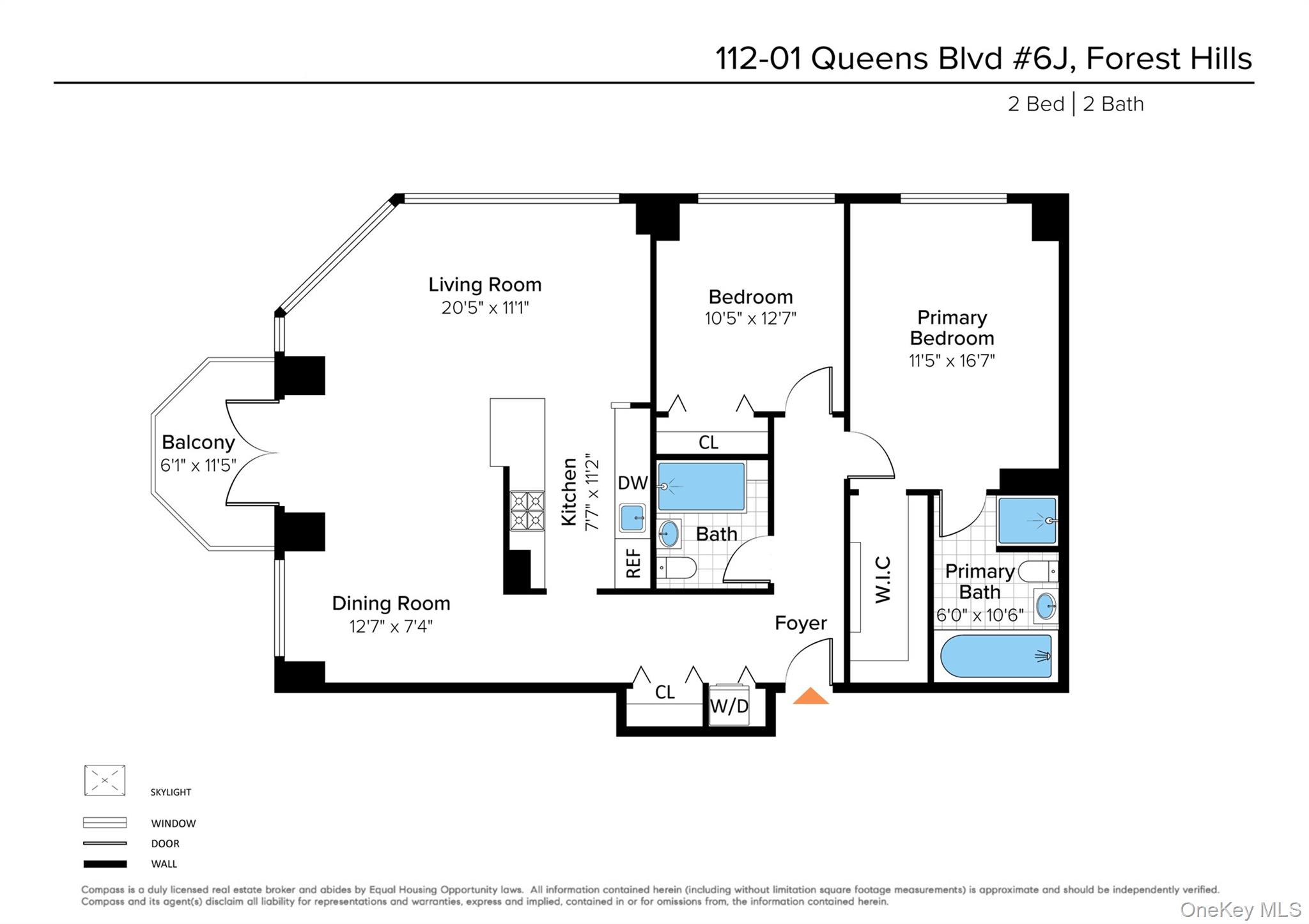 112-01 Queens Boulevard # 6J, Forest Hills, NY 11375