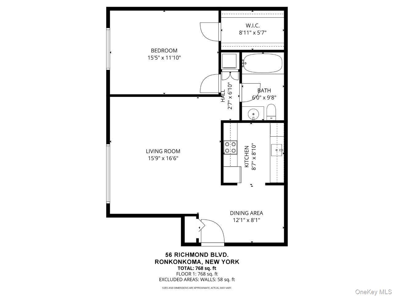 56 Richmond Boulevard # 2B, Ronkonkoma, NY 11779