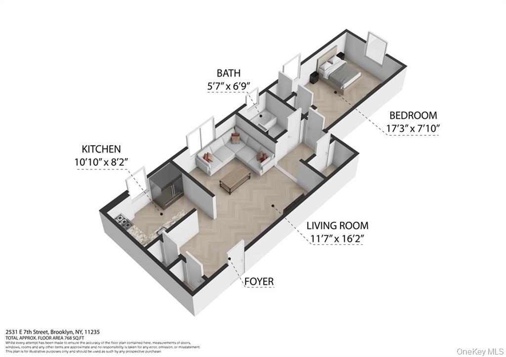 2531 E 7th Street # 1J, Brooklyn, NY 11235