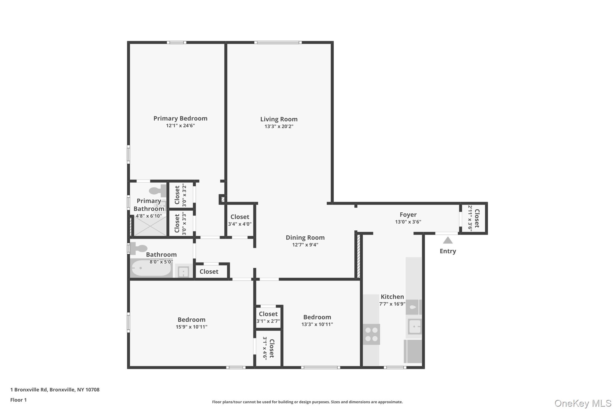 1 Bronxville Road Bronxville Road # 4P, Bronxville, NY 10708