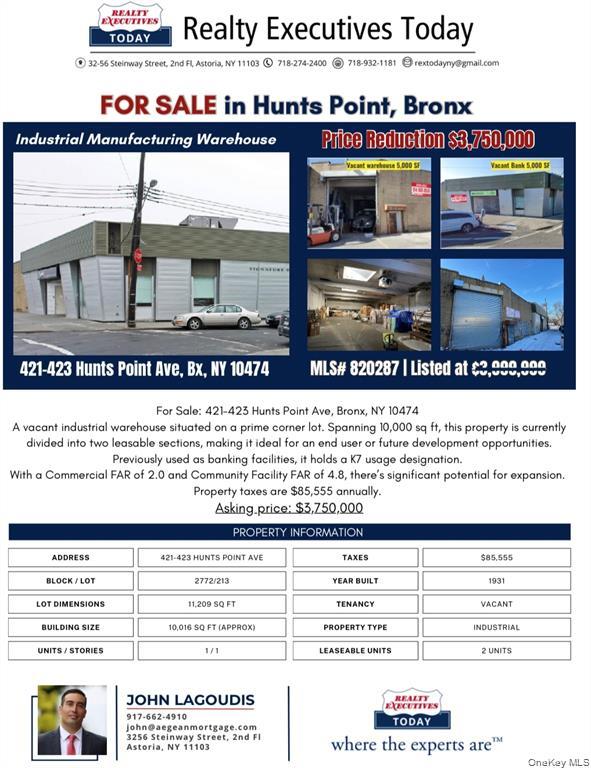 421-423 Hunts Point Avenue, Bronx, NY 10474