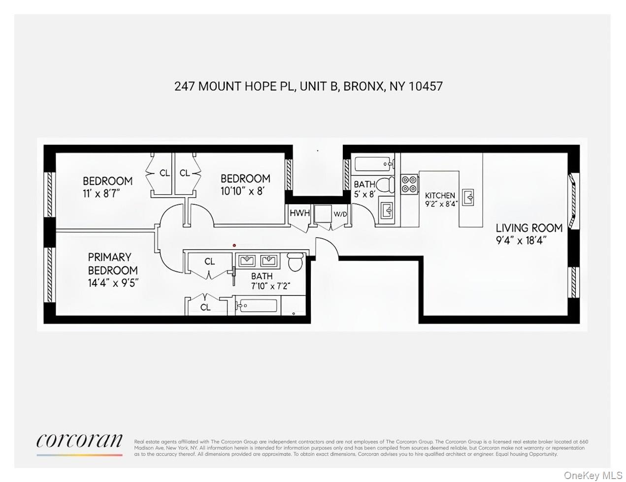 247 Mount Hope Place # B, Bronx, NY 10457