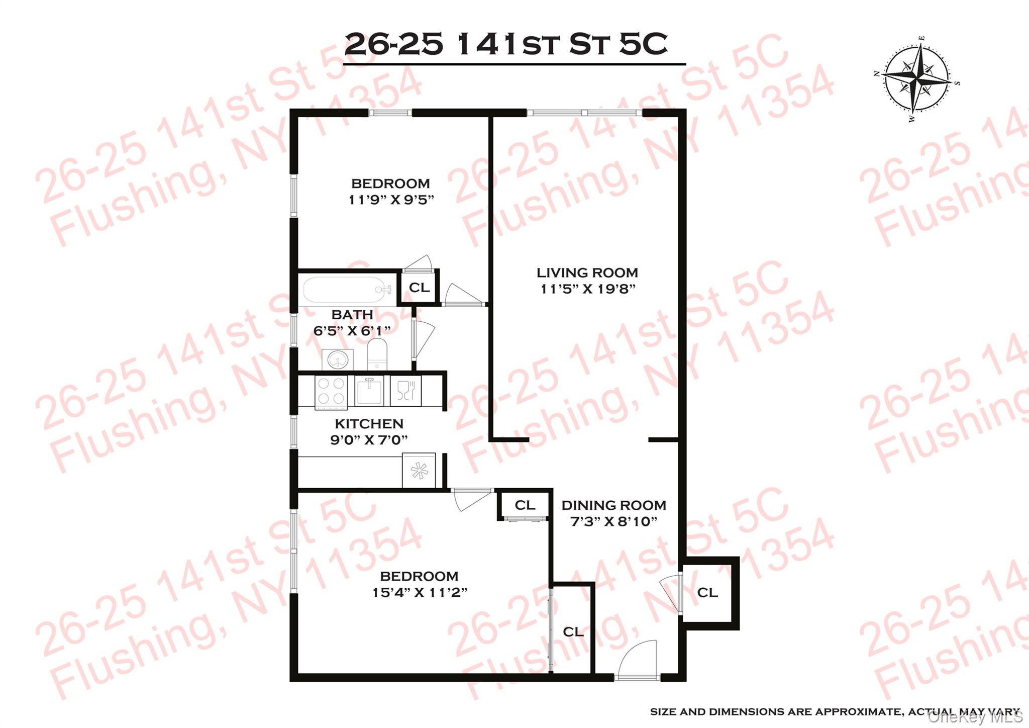 26-25 141 Street # 5C, Flushing, NY 11354