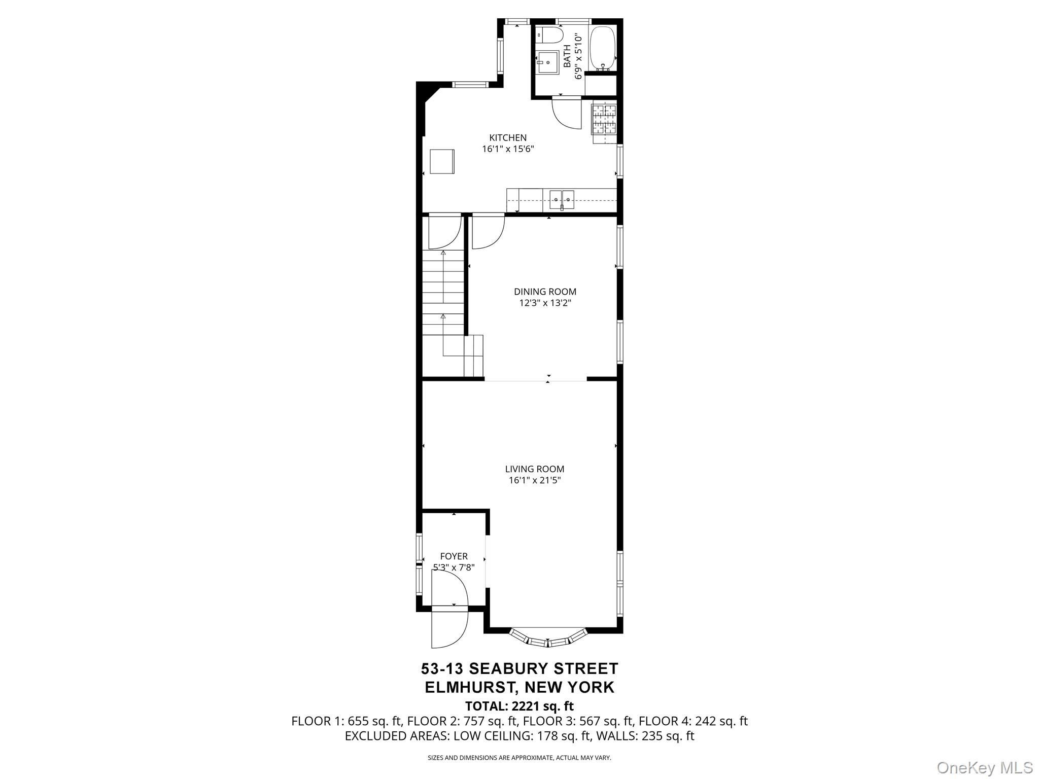 53-13 Seabury Street, Elmhurst, NY 11373