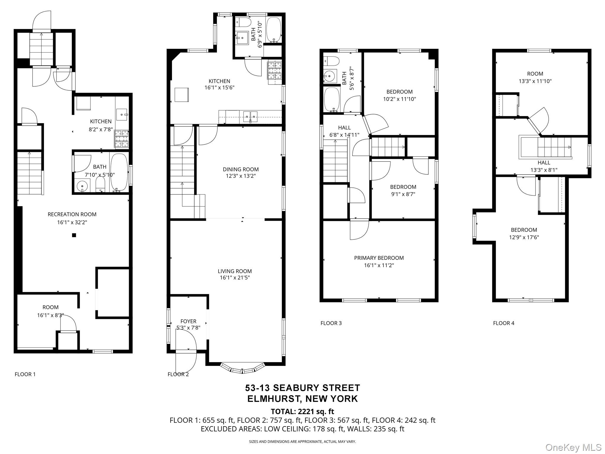 53-13 Seabury Street, Elmhurst, NY 11373