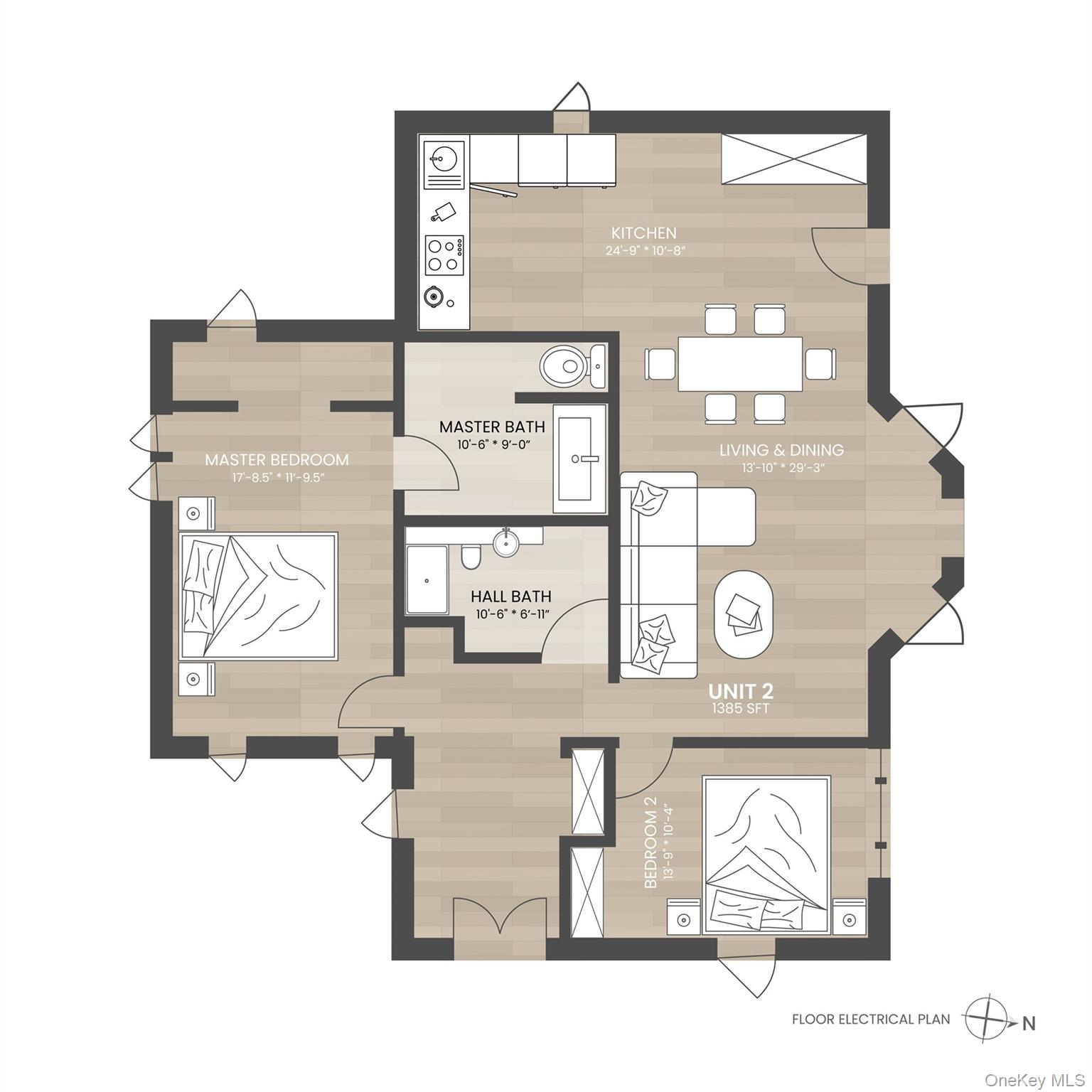 34 Clinton Avenue # 2, Dobbs Ferry, NY 10522