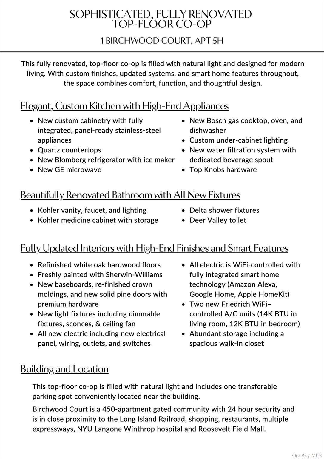 1 Birchwood Court # 5H, Mineola, NY 11501