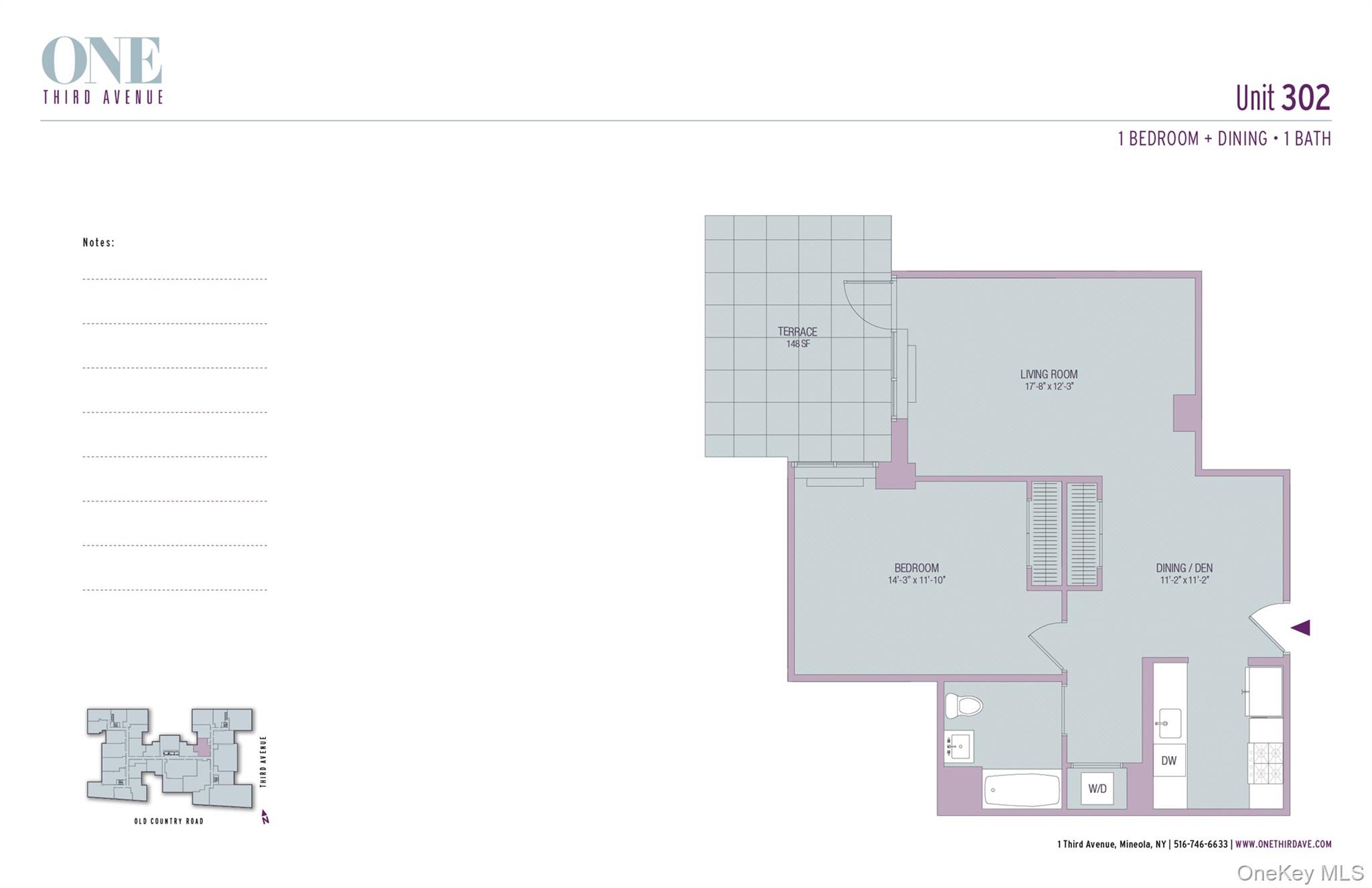 1 Third # 302, Mineola, NY 11501