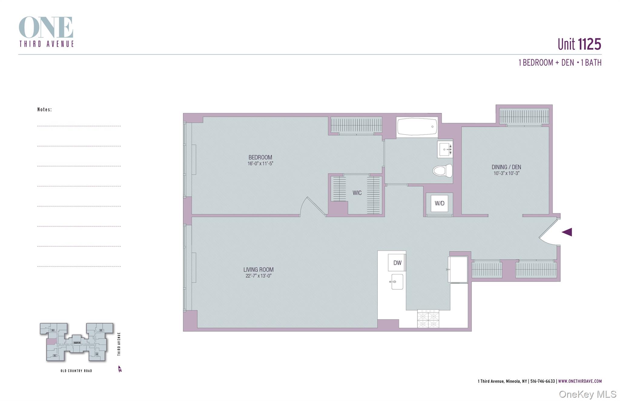 1 Third # 1125, Mineola, NY 11501