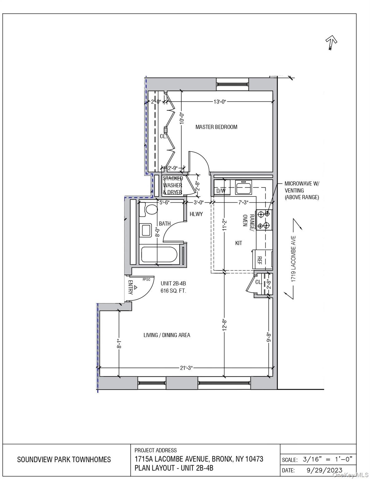 1715A Lacombe Avenue # 3B, Bronx, NY 10473