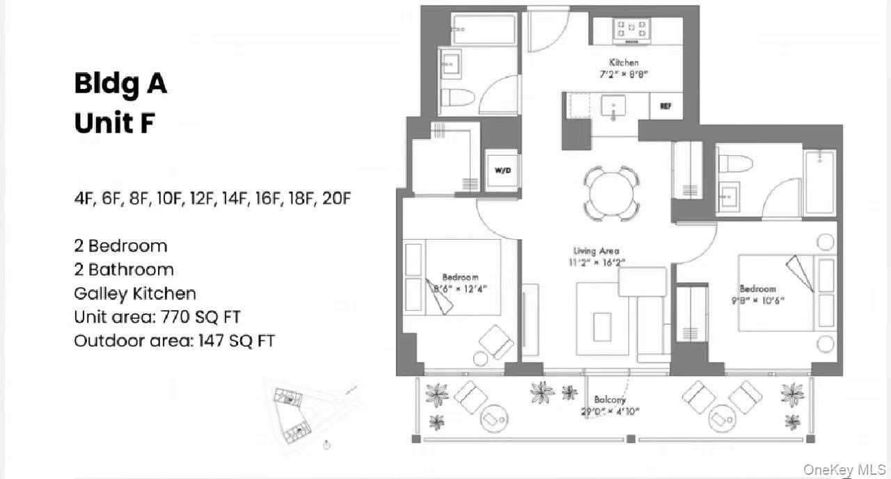 131-02A 40th Road # 10F, Flushing, NY 11354