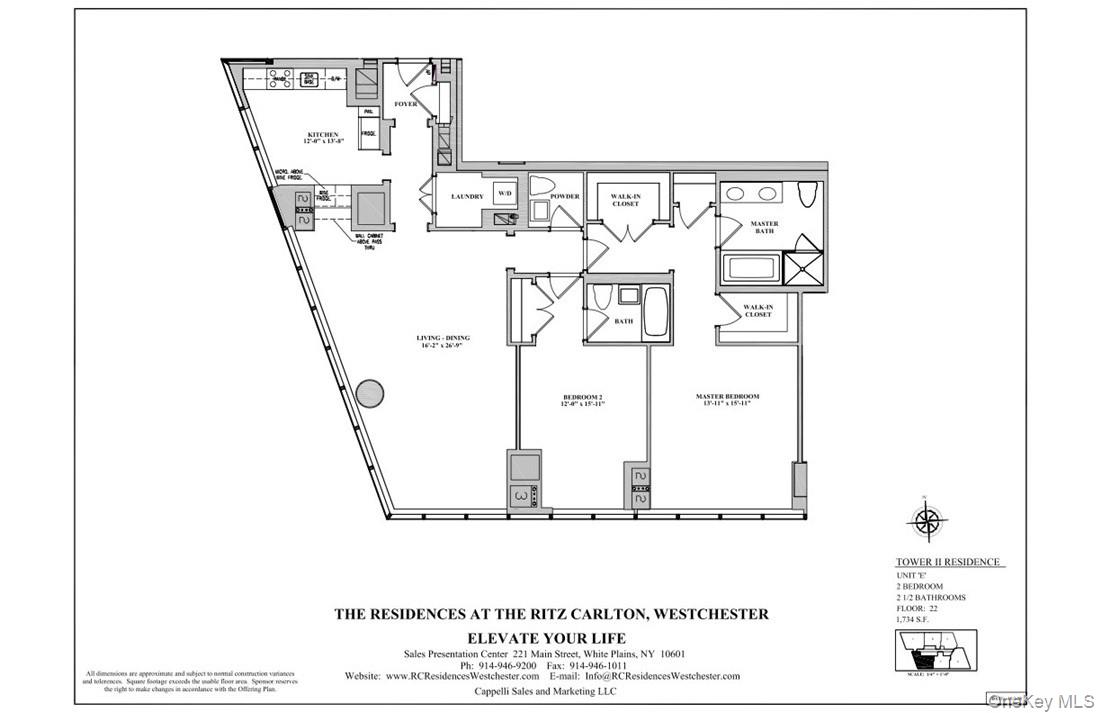 5 Renaissance # 21E, White Plains, NY 10601