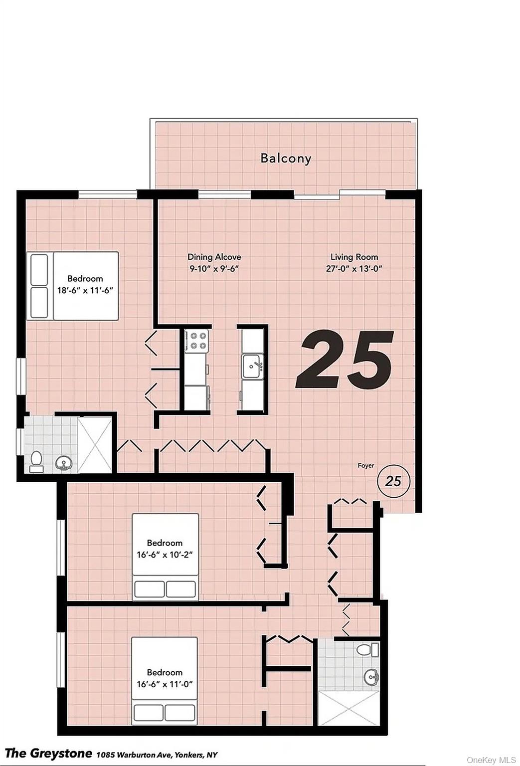 1085 Warburton Avenue # 825, Yonkers, NY 10701