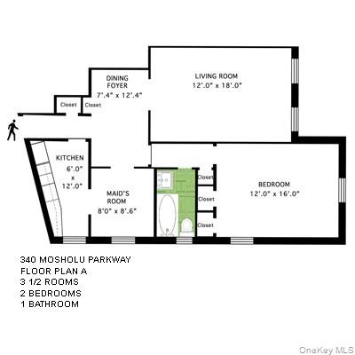 340 E Mosholu Parkway S # 1-A, Bronx, NY 10458