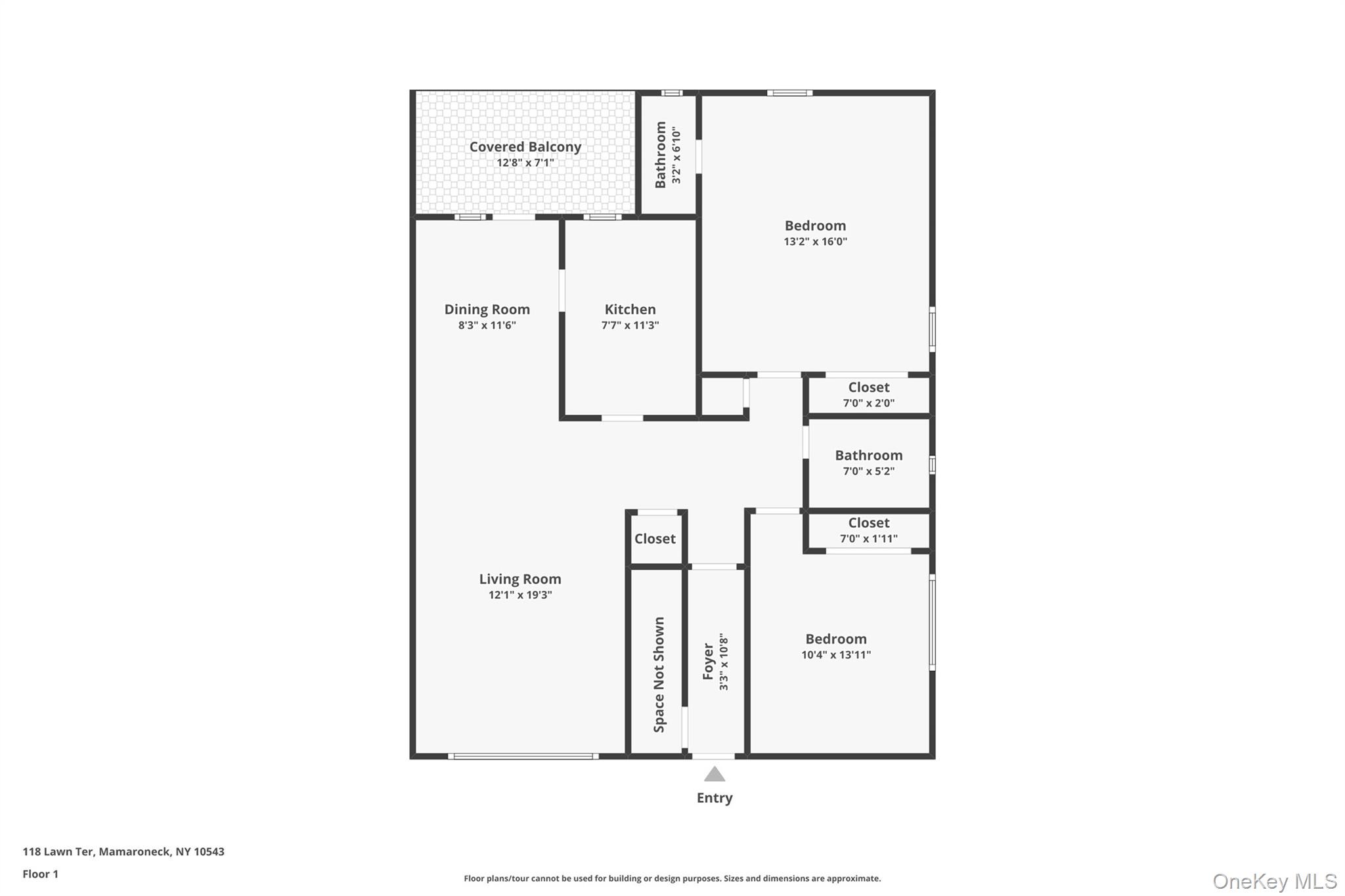 118 Lawn Terrace Terrace # #1E, Mamaroneck, NY 10543