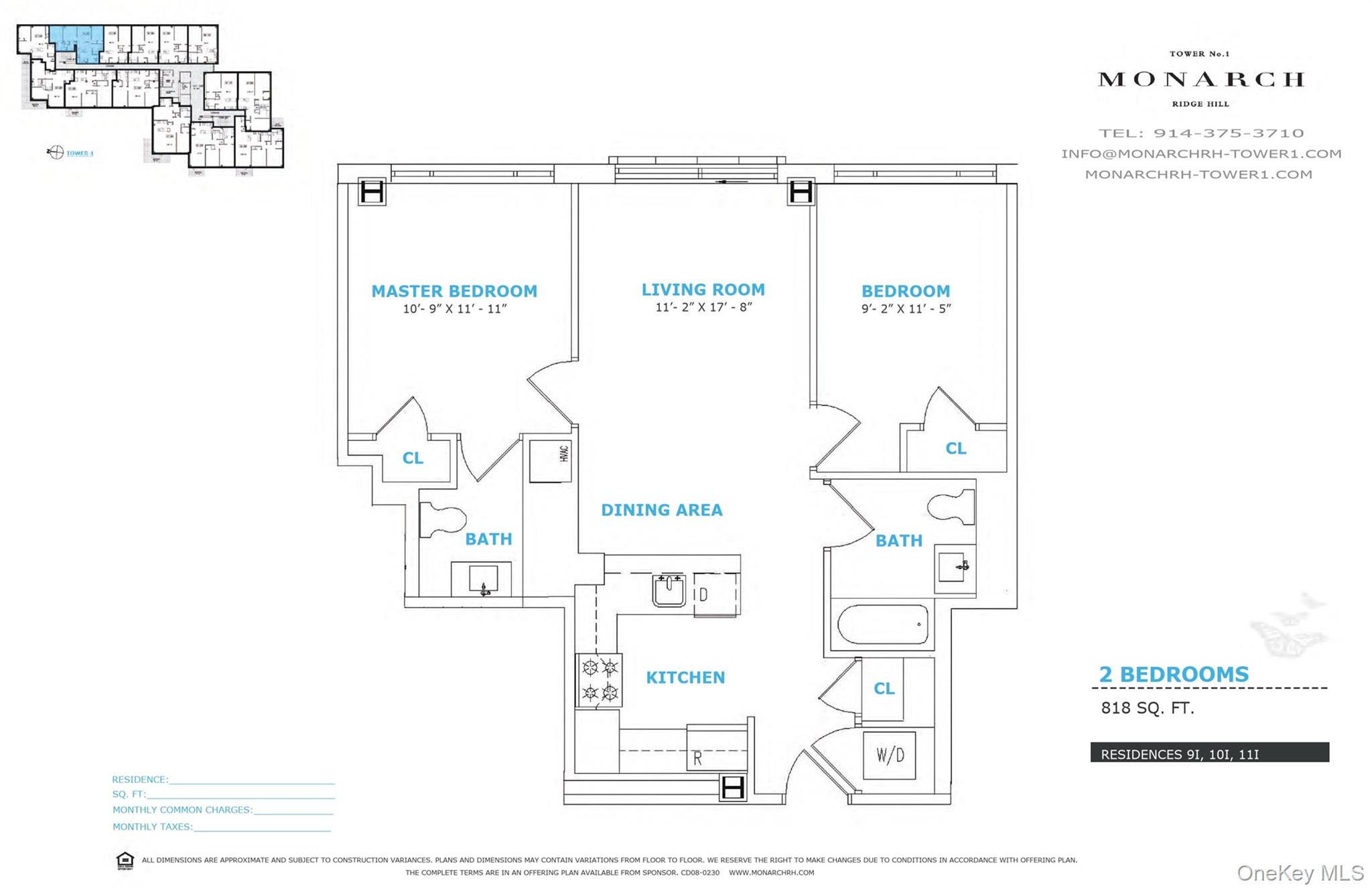 701 Ridge Hill Boulevard # 10I, Yonkers, NY 10710