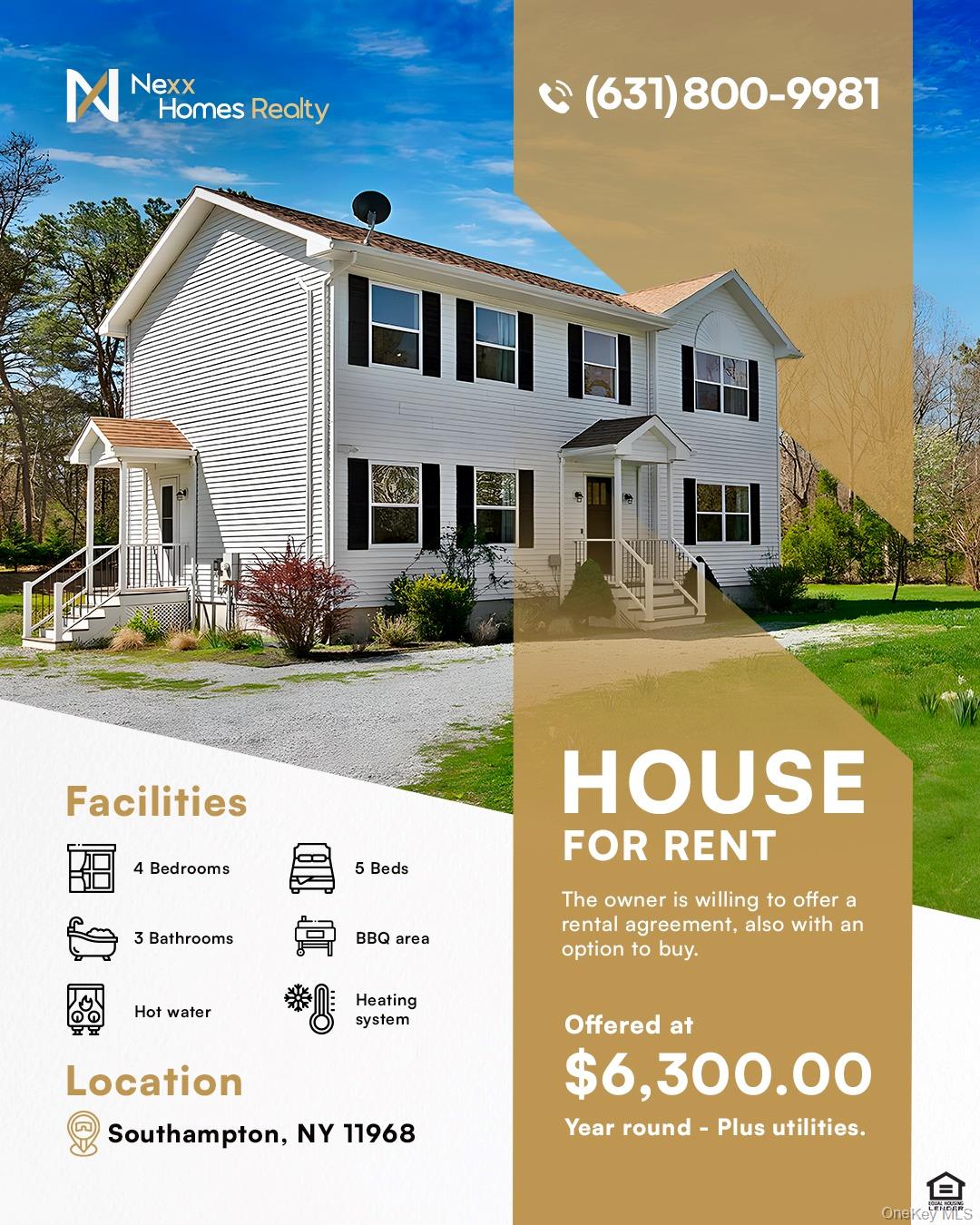 190 Longview Road, Southampton, NY 11968