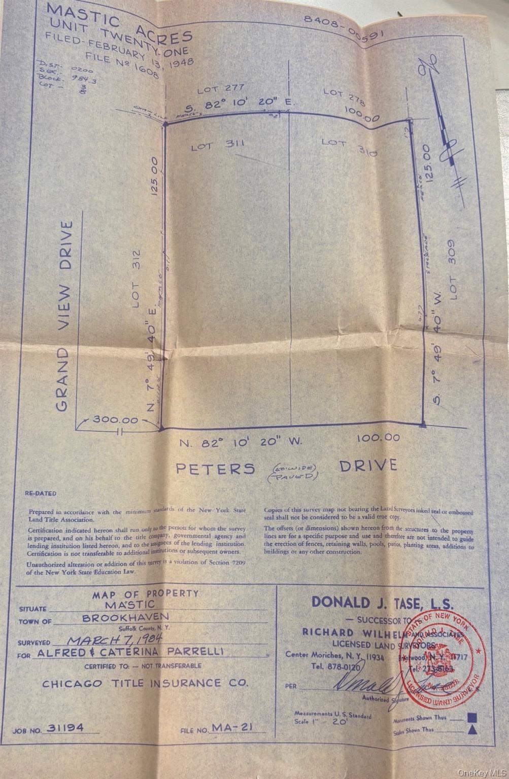 VL (Lot 8) Peters Drive, Shirley, NY 11967