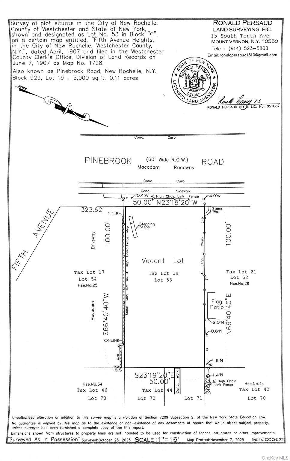 Pinebrook Road, New Rochelle, NY 10801