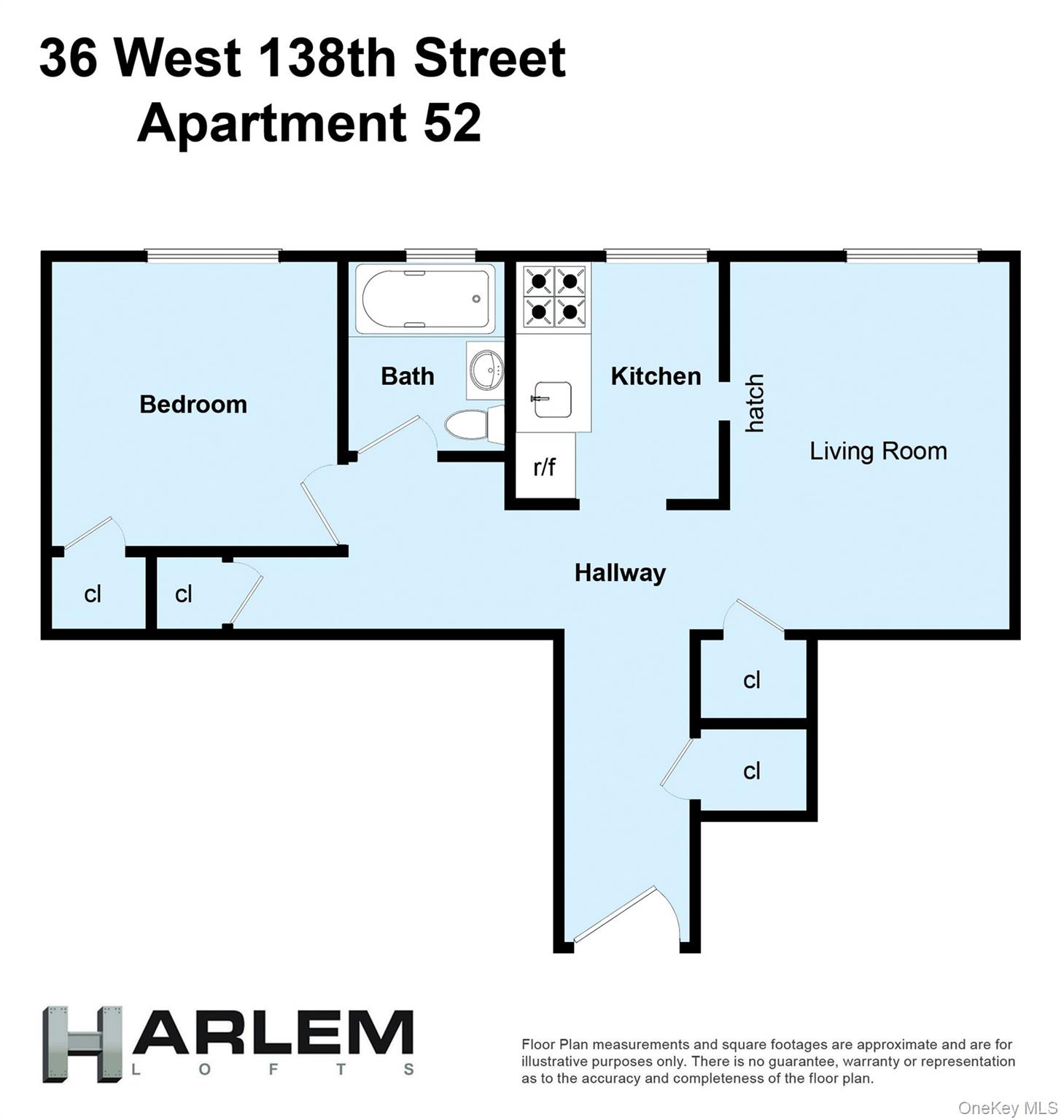 36 W 138th Street # 52, New York (Manhattan), NY 10037