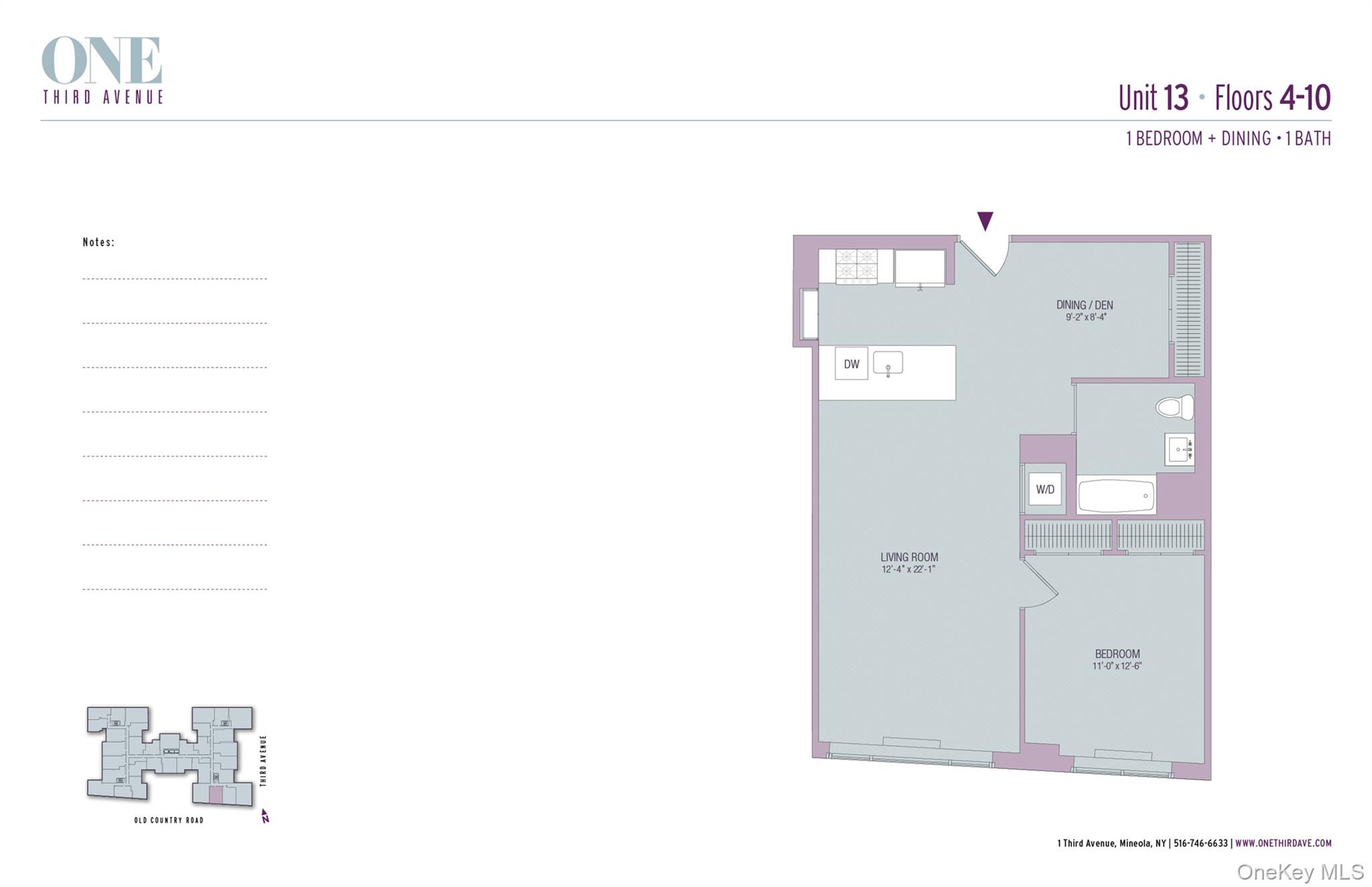 1 Third # 1013, Mineola, NY 11501