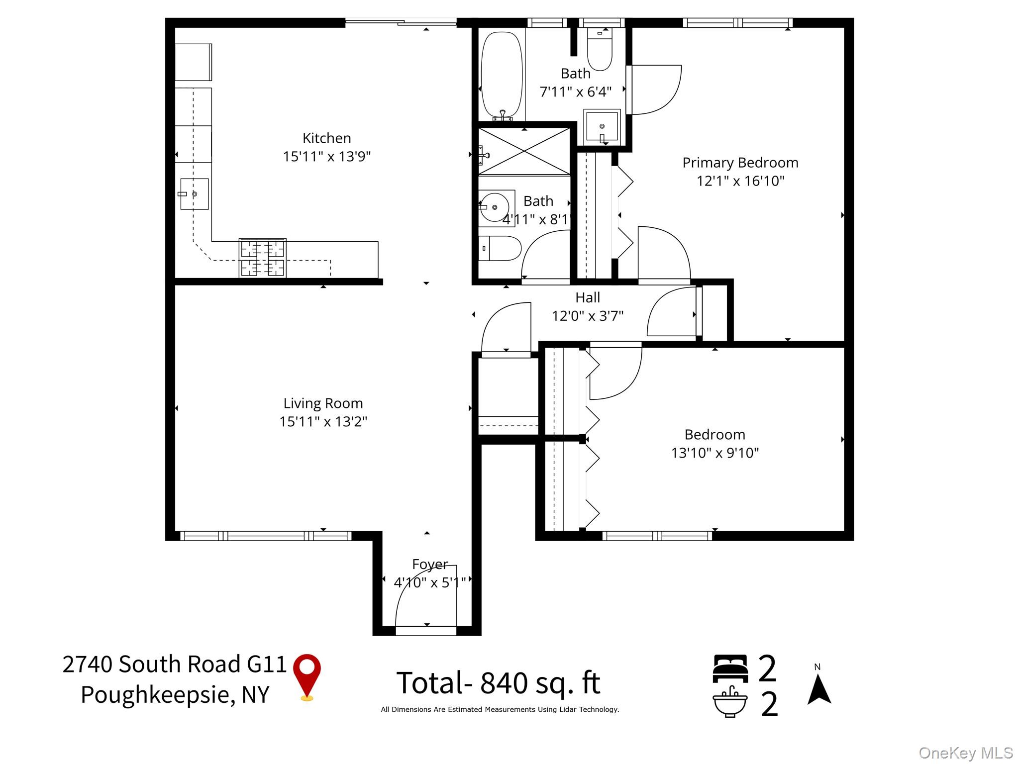 2740 South Road # G11, Poughkeepsie, NY 12601