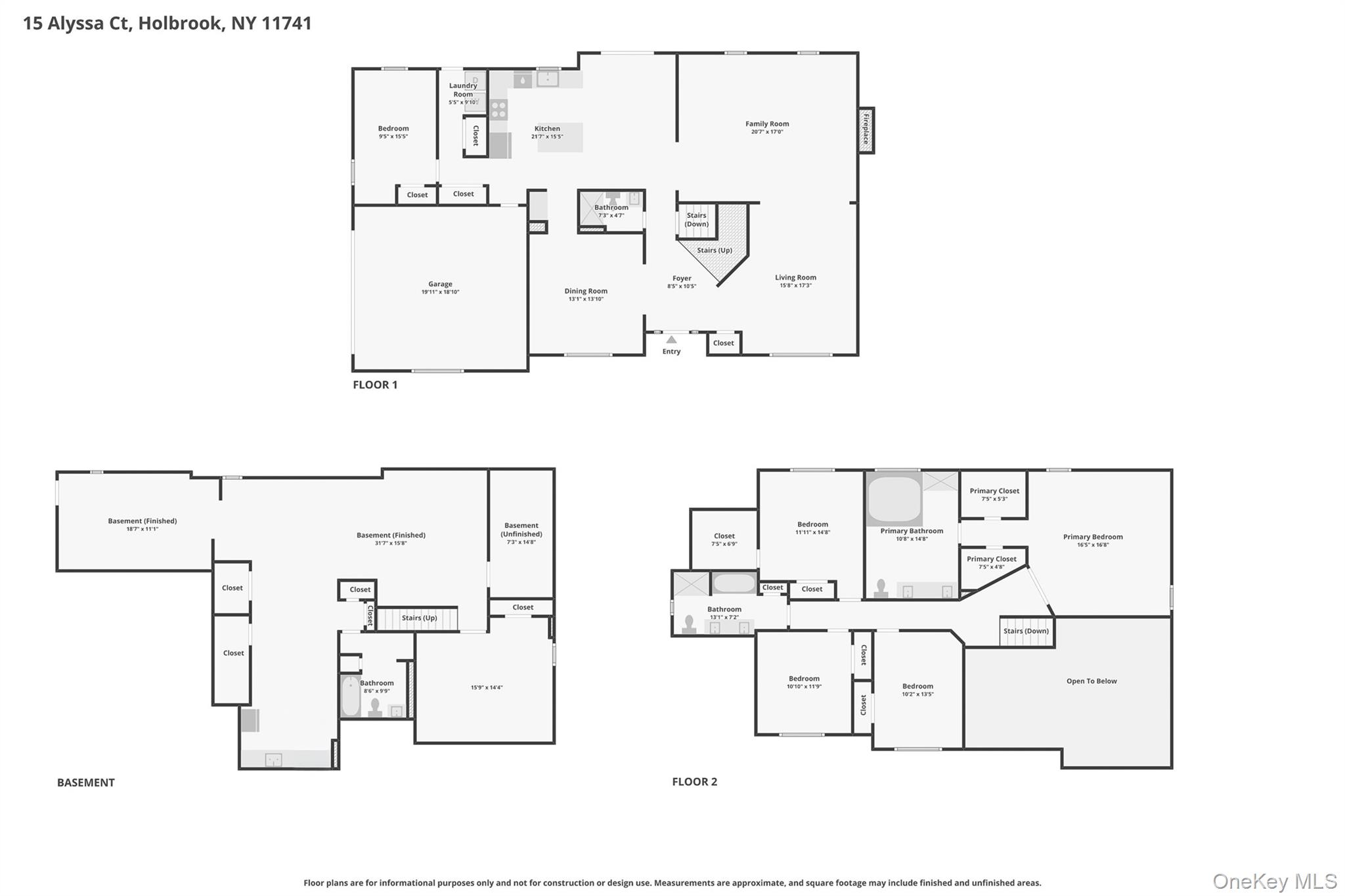 15 Alyssa Court, Holbrook, NY 11741