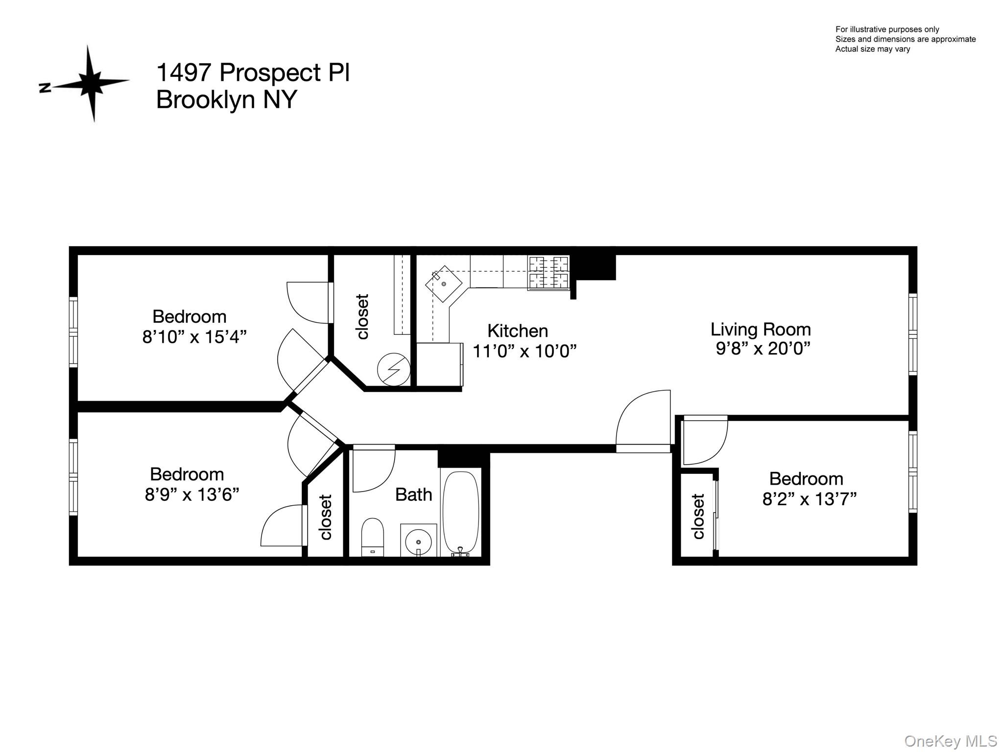 1497 Prospect Place # 2, Brooklyn, NY 11213