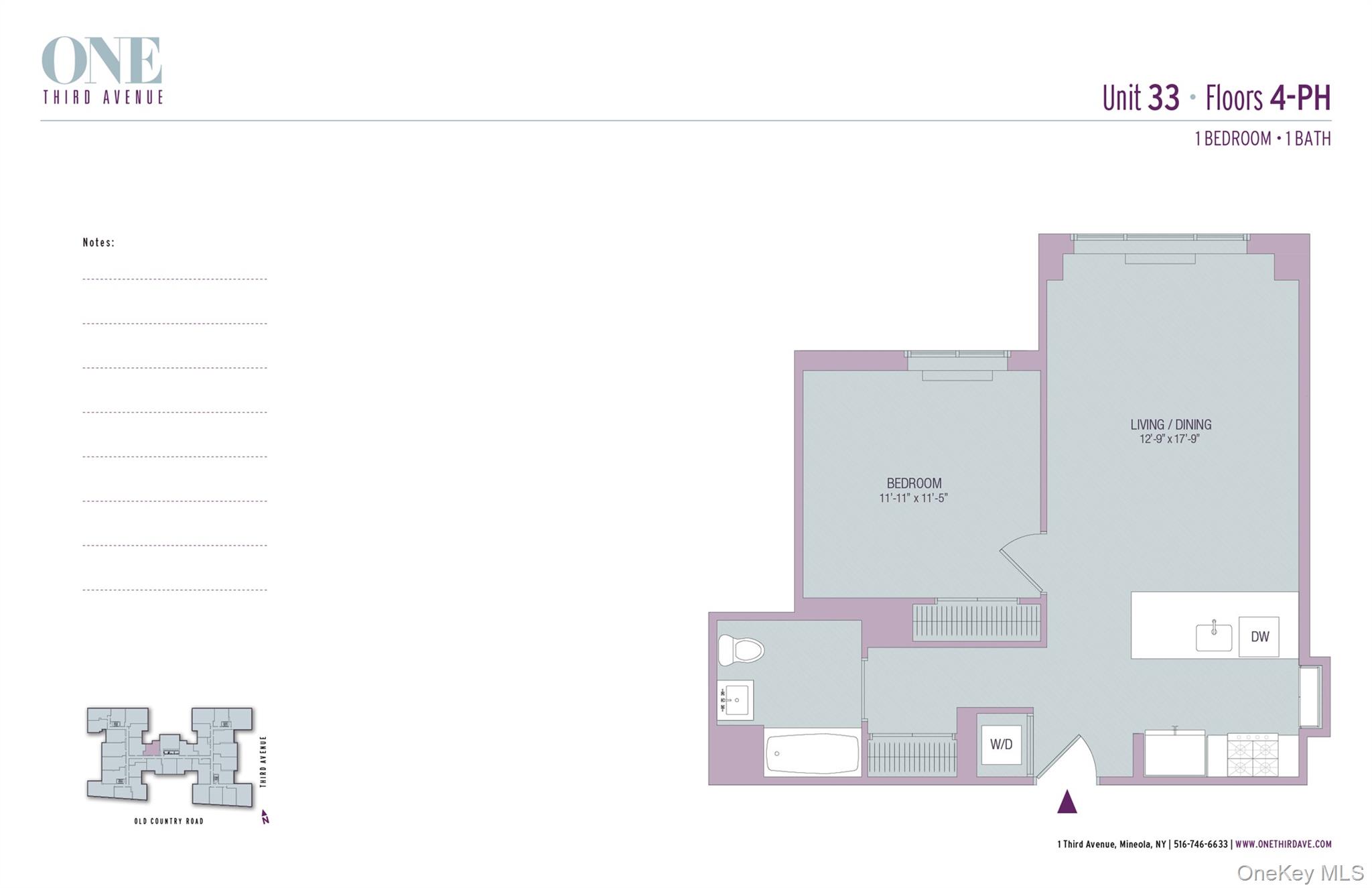 1 Third # PH33, Mineola, NY 11501