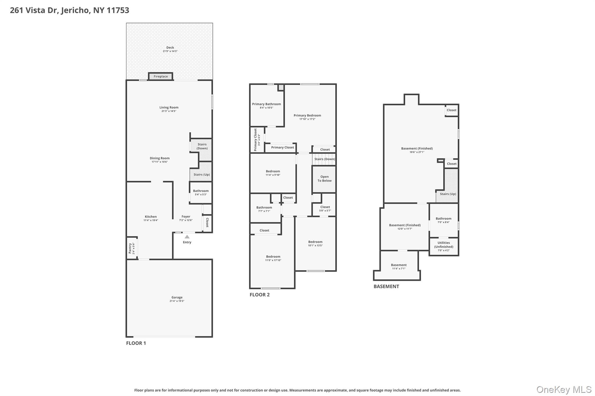 261 Vista Drive, Jericho, NY 11753