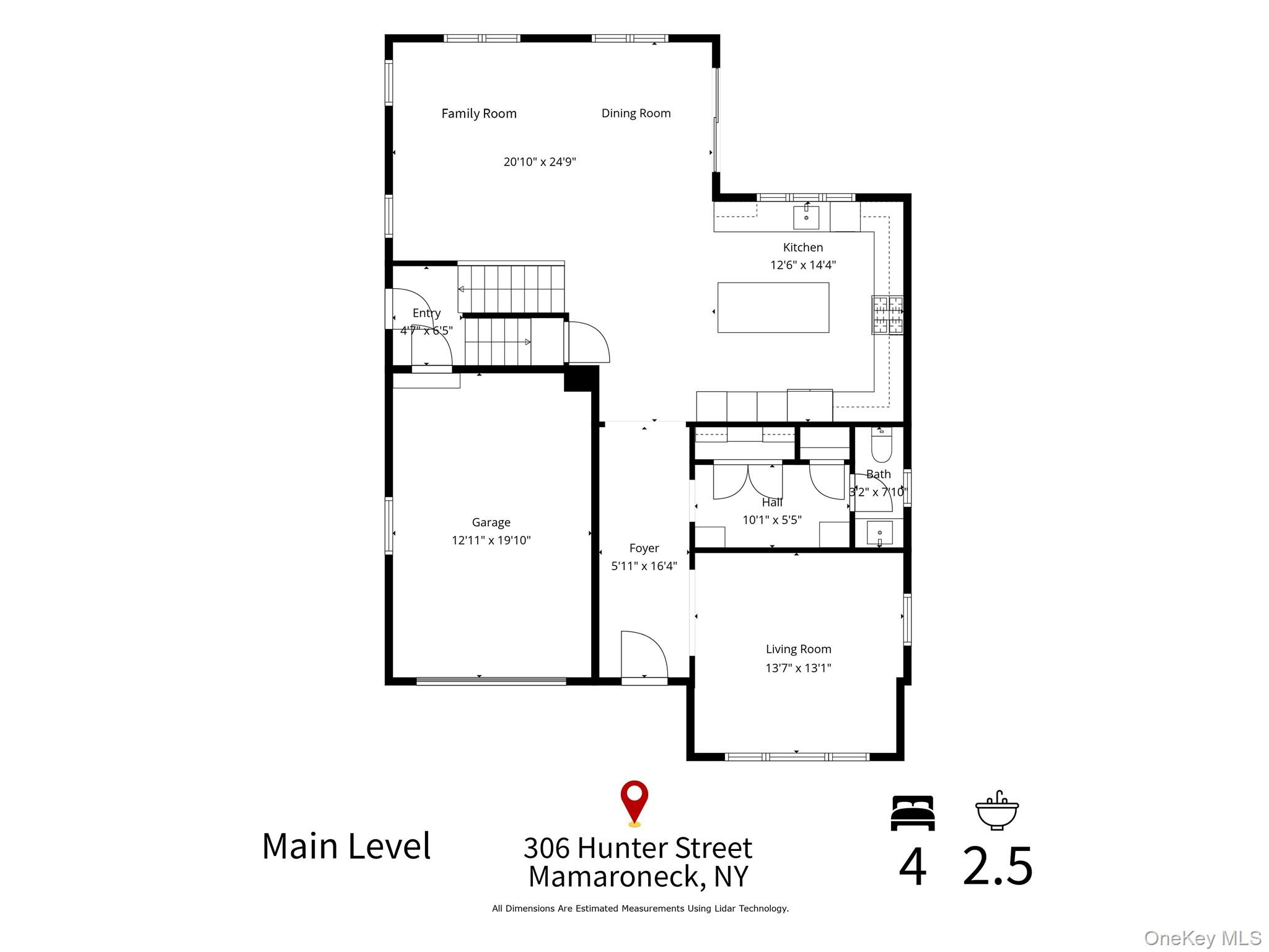 306 Hunter Street, Mamaroneck, NY 10543