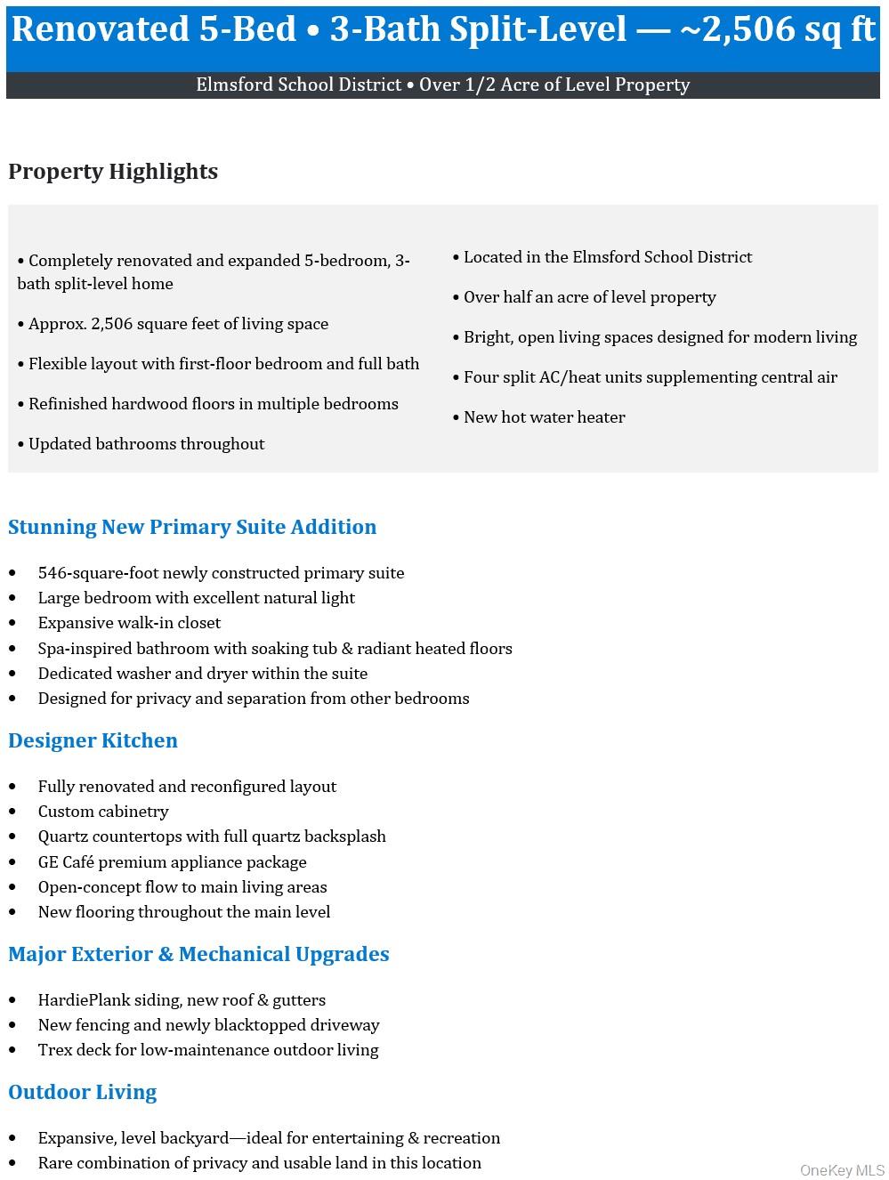 91 Worthington Road, White Plains, NY 10607