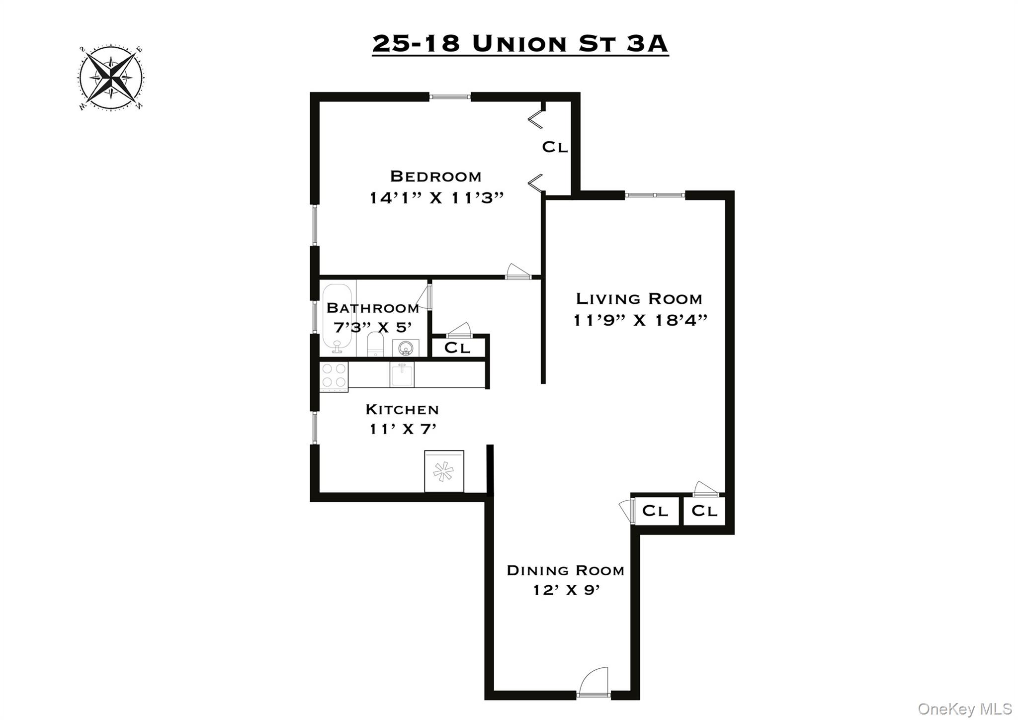 25-18 Union Street # 2A, Flushing, NY 11354