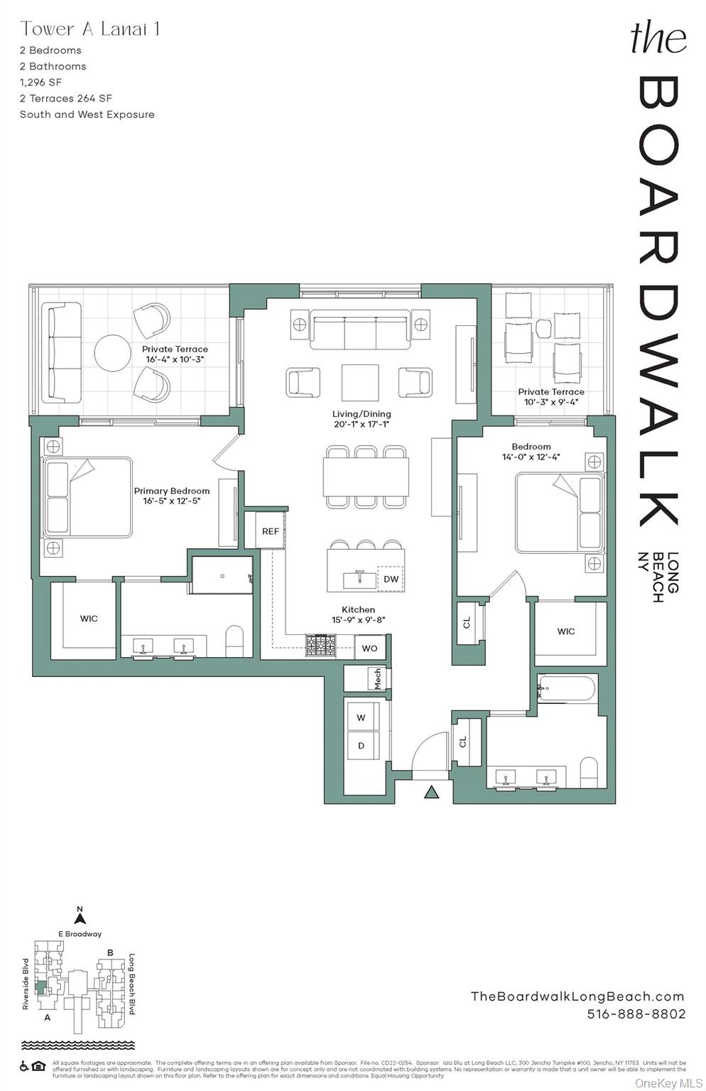 100 Boardwalk # L1 A, Long Beach, NY 11561