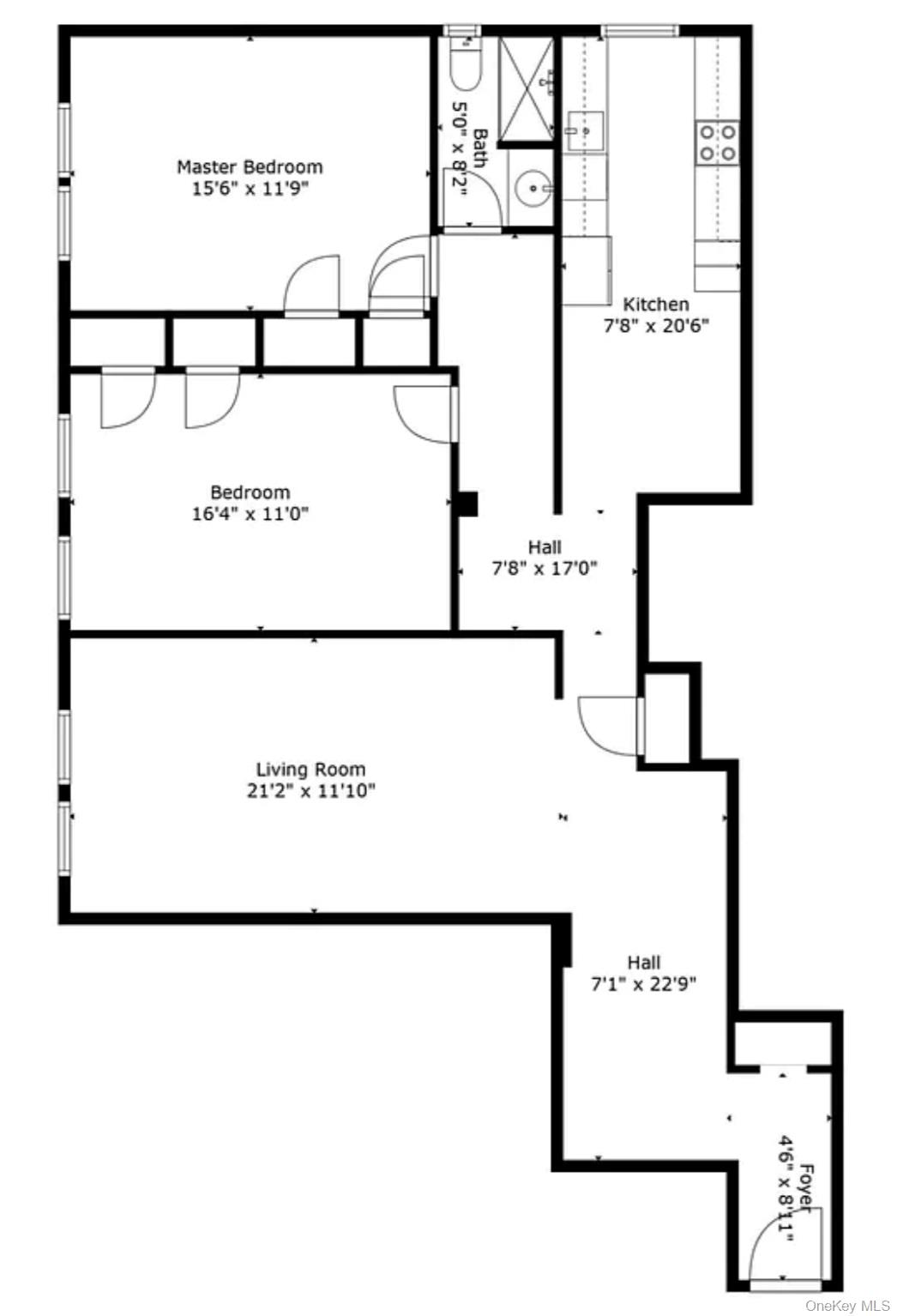 1100 Grand Concourse # 4B, Bronx, NY 10456
