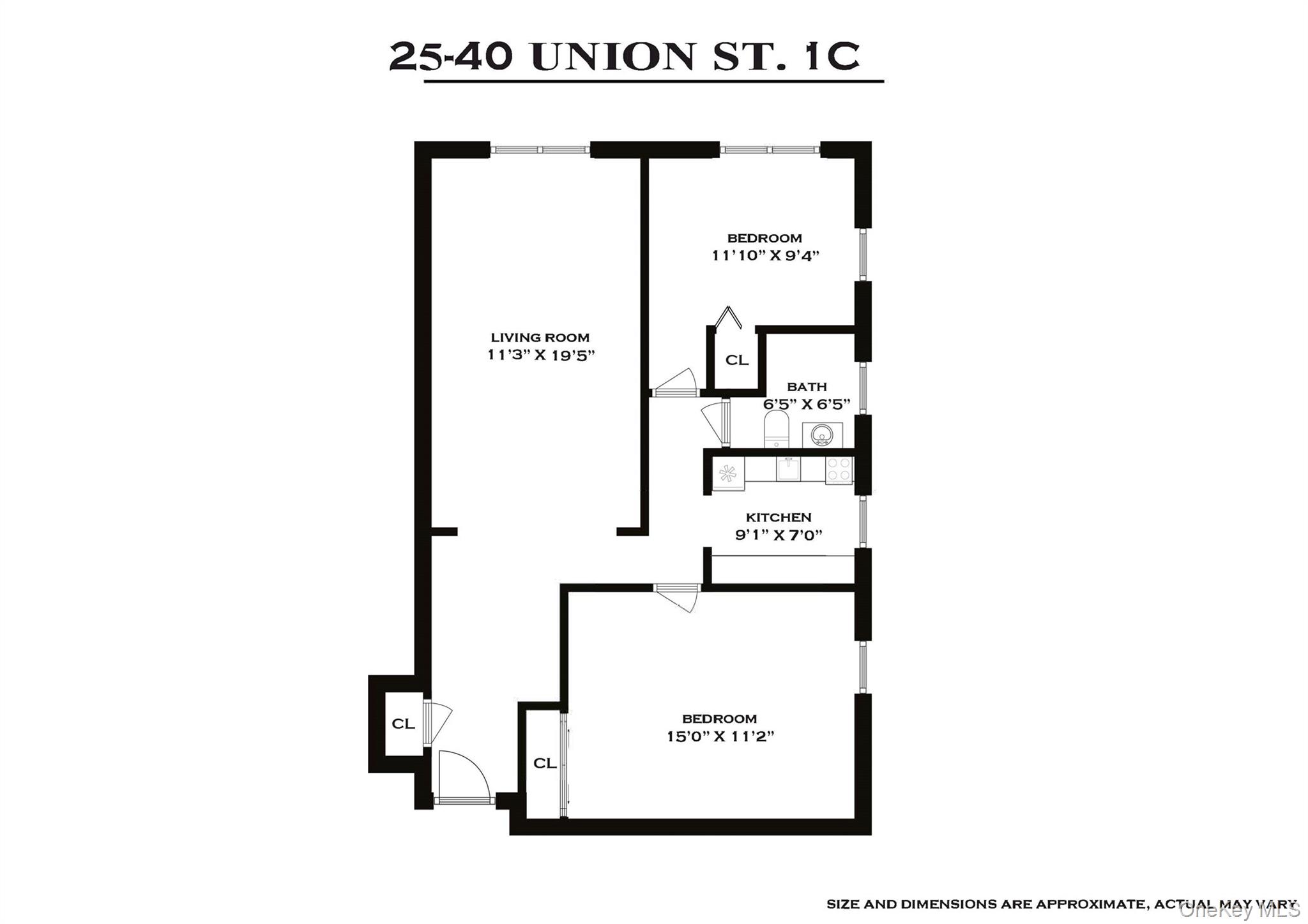 25-40 UNION Street # 1C, Flushing, NY 11354